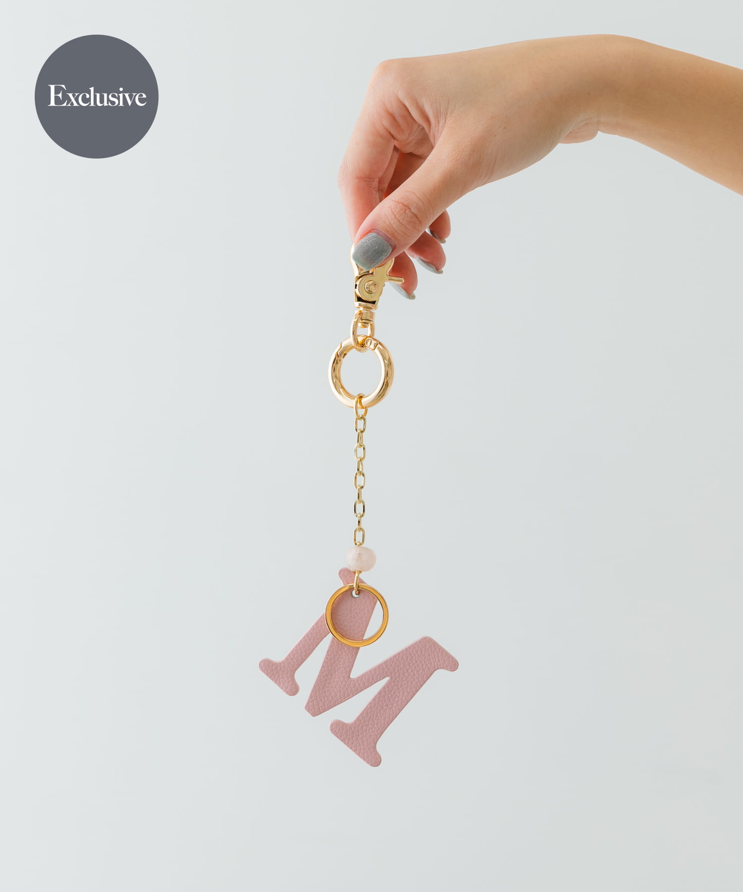 『別注』Hashibami×RODESKO　イニシャルチャーム STRAWBERRY one