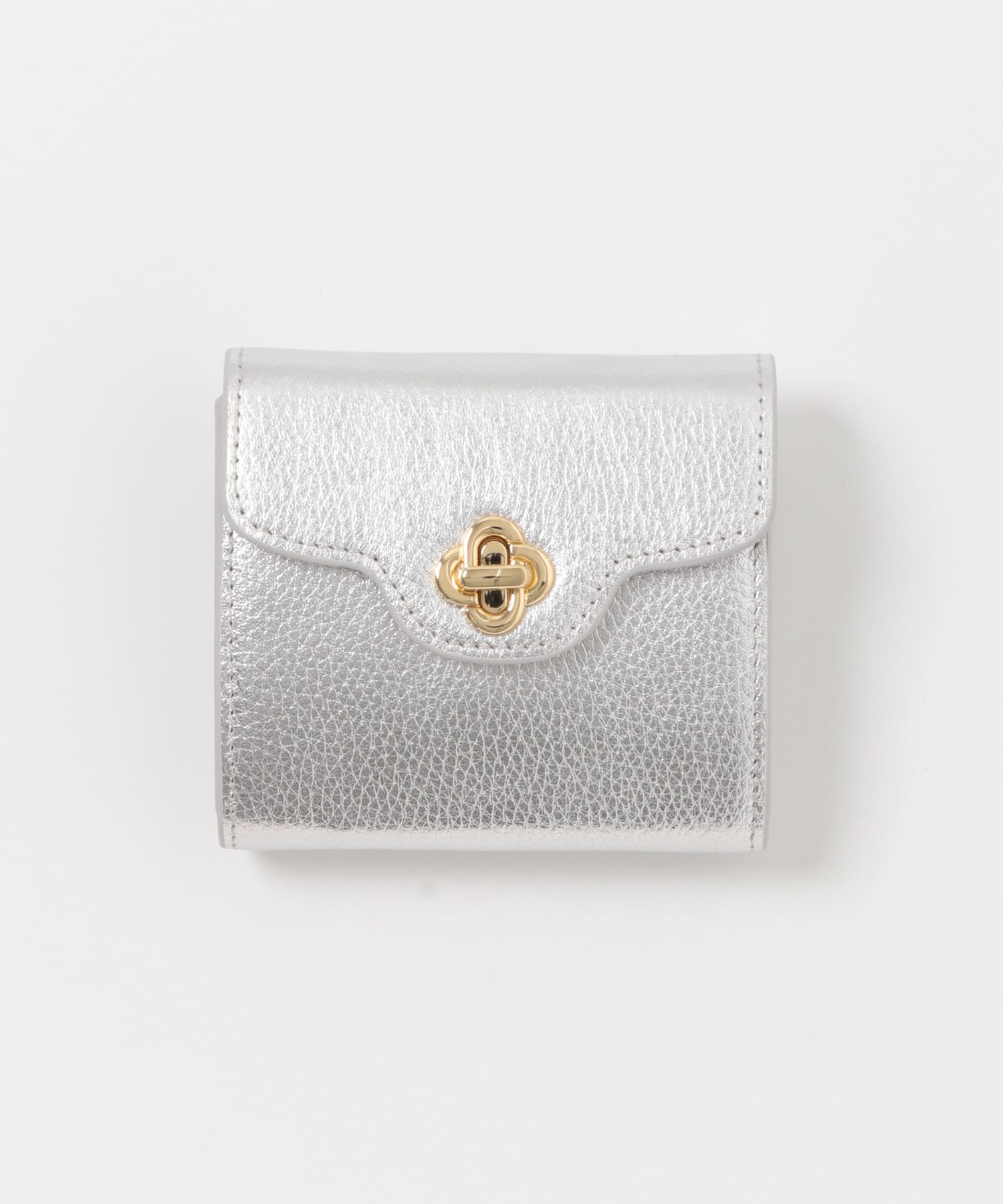 Hashibami　ヒネリカナグスライドウォレット SILVER one