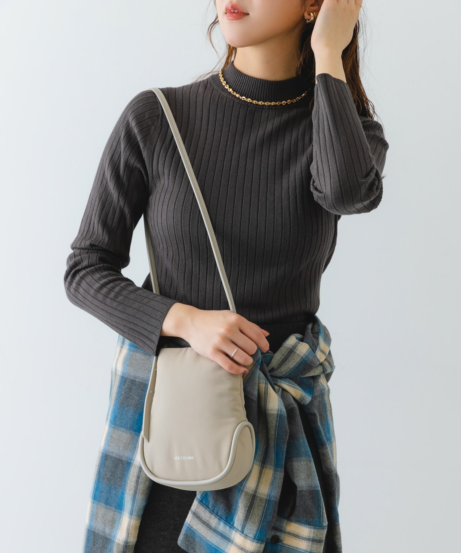 ADD CULUMN　ROLLA POCHETTE FABRIC GREG one