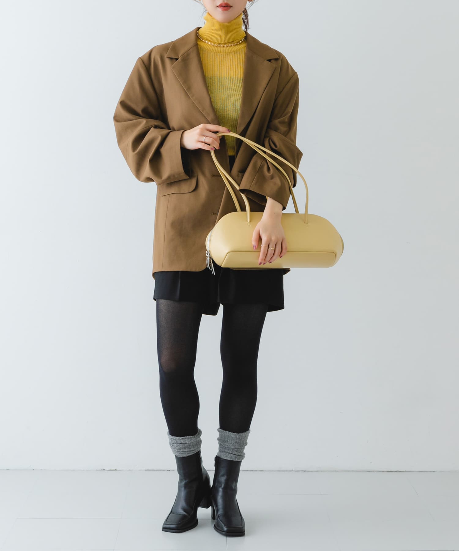 ADD CULUMN　FIGRE BOSTON VINTAGE YEL one