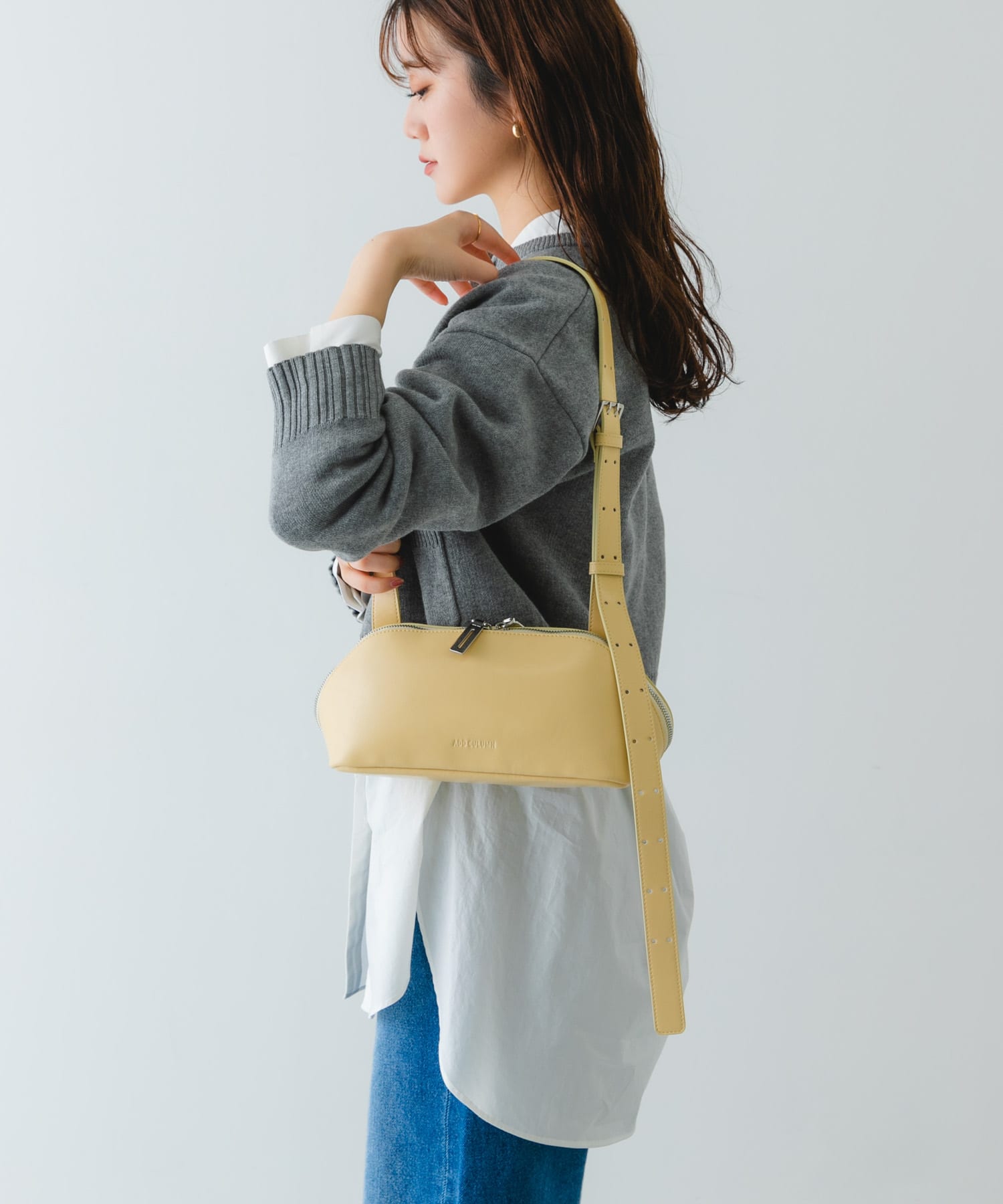 ADD CULUMN　FIGRE BODYBAG VINTAGE YEL one