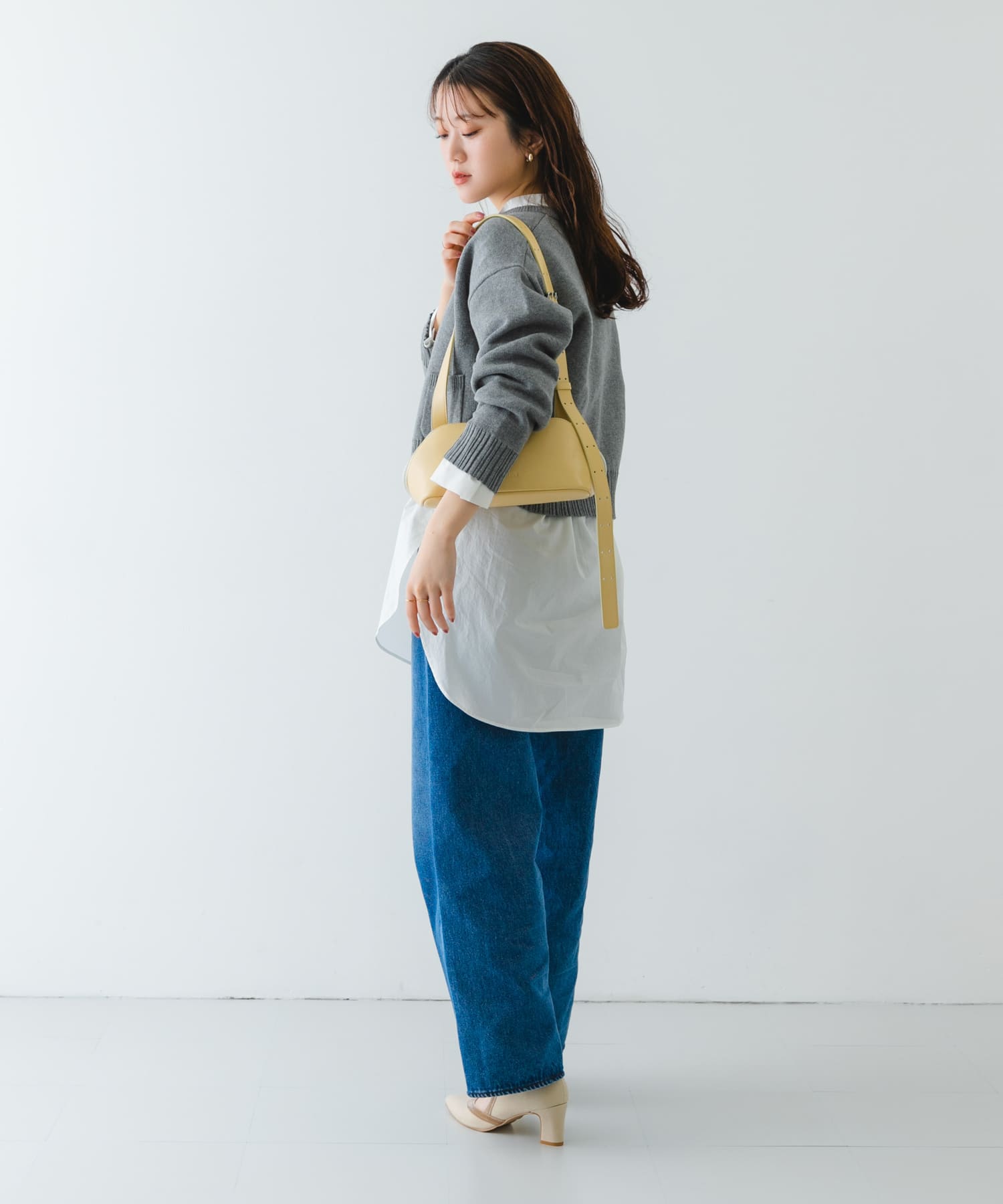 ADD CULUMN　FIGRE BODYBAG VINTAGE YEL one