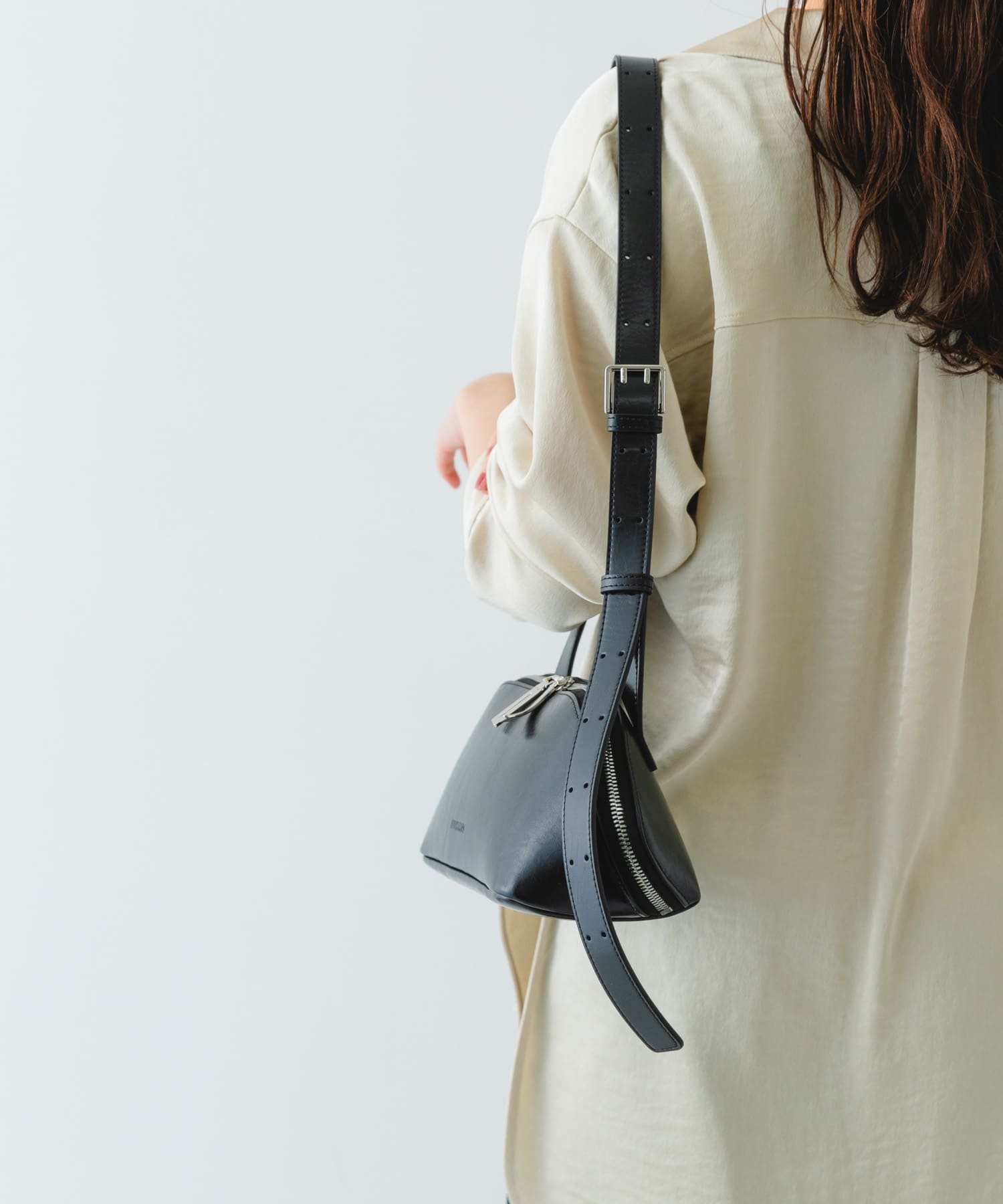 ADD CULUMN　FIGRE BODYBAG VINTAGE BLACK one