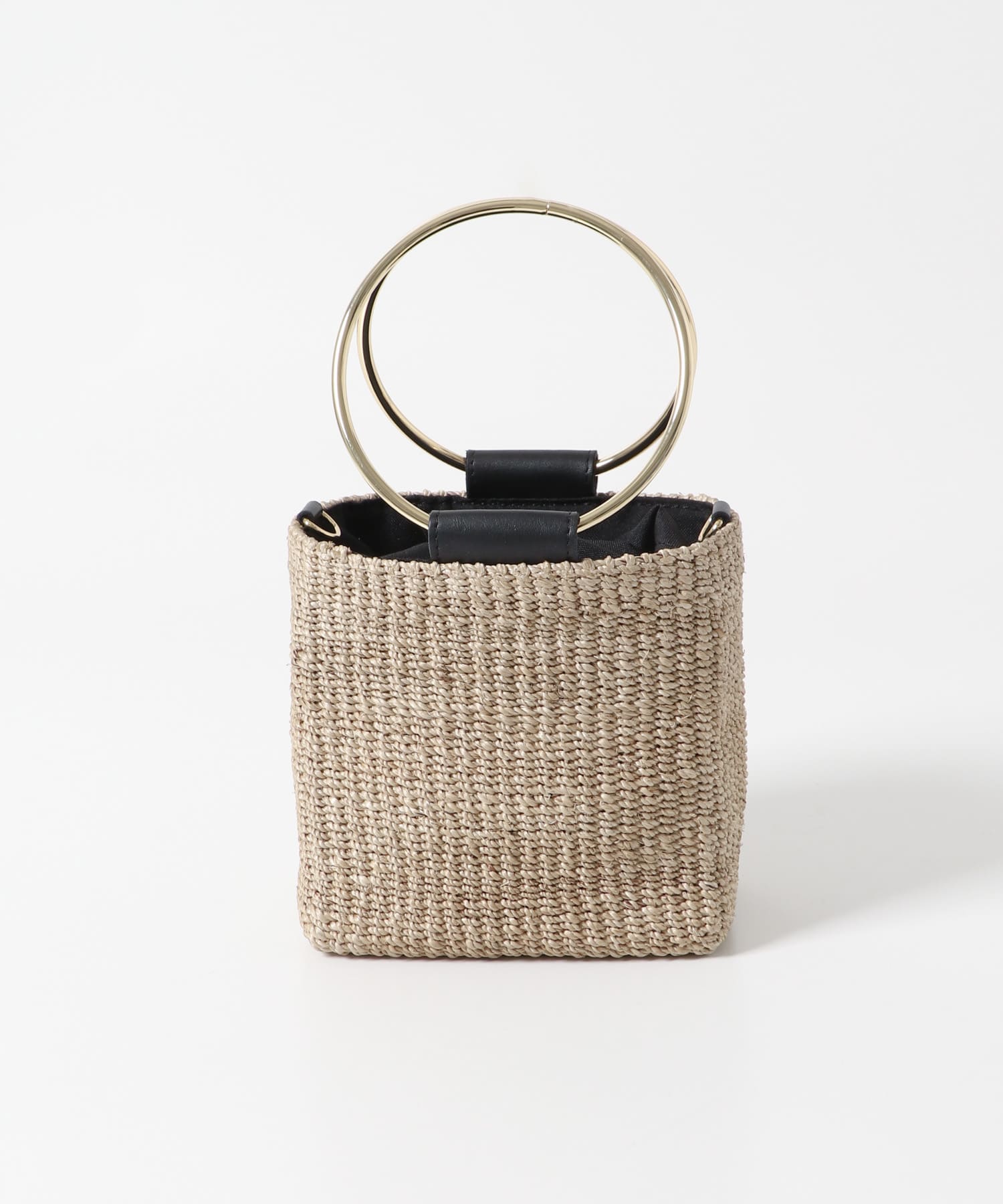 COTTO　リング雑材バッグ NATURAL -