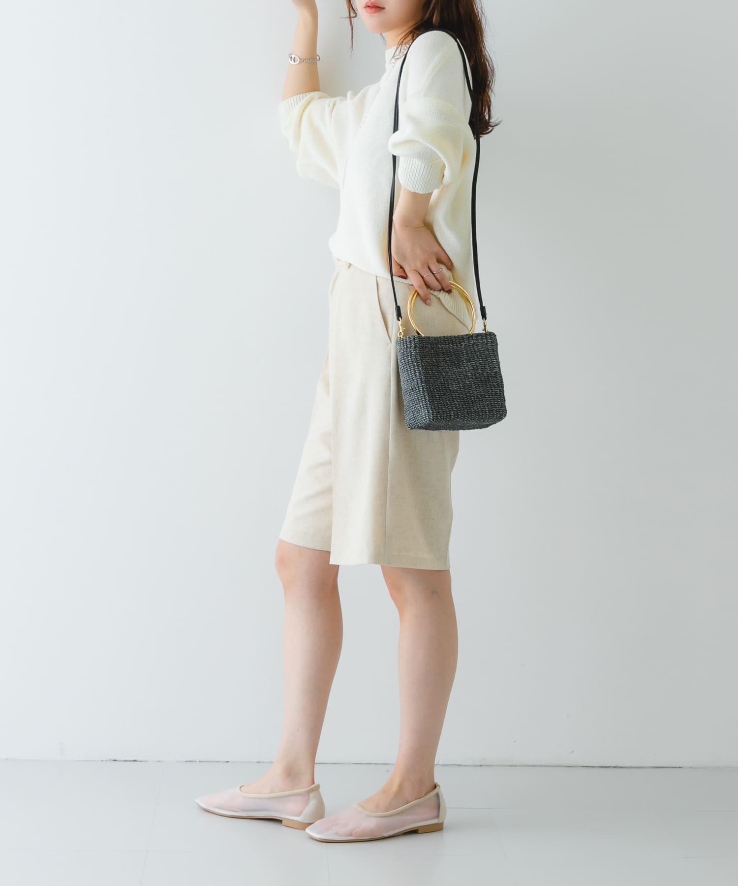 COTTO　リング雑材バッグ GRAY -