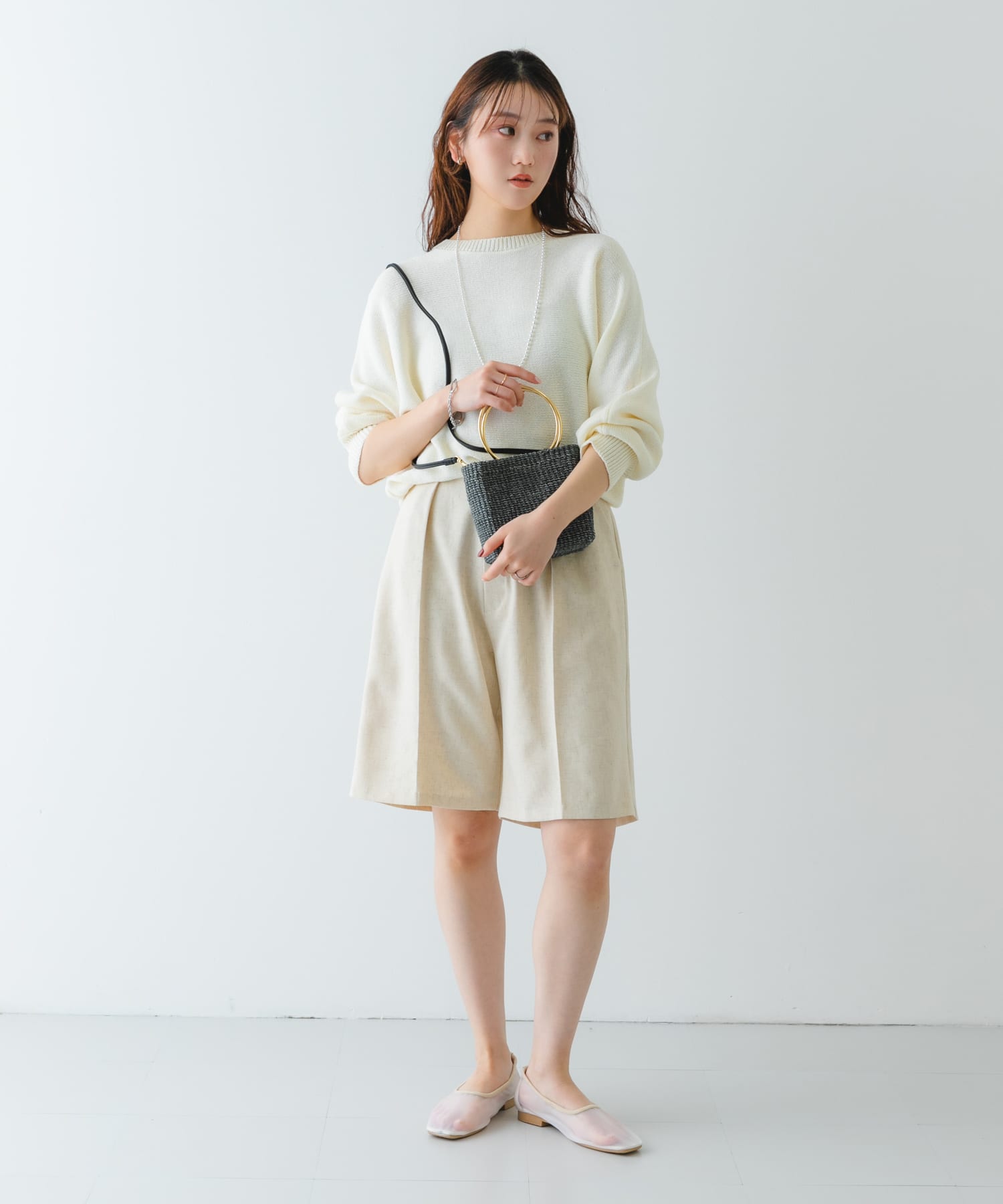 COTTO　リング雑材バッグ GRAY -