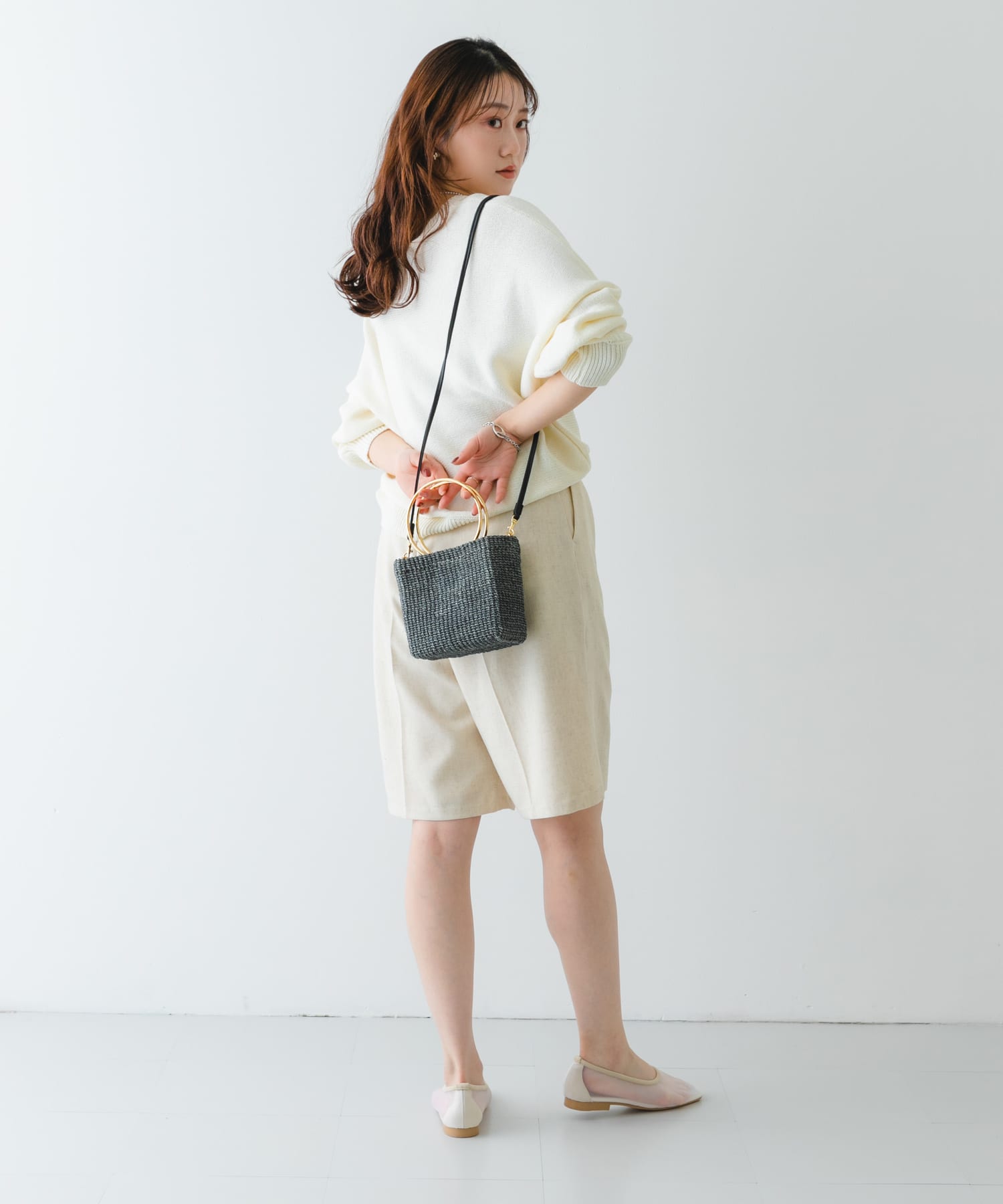 COTTO　リング雑材バッグ GRAY -