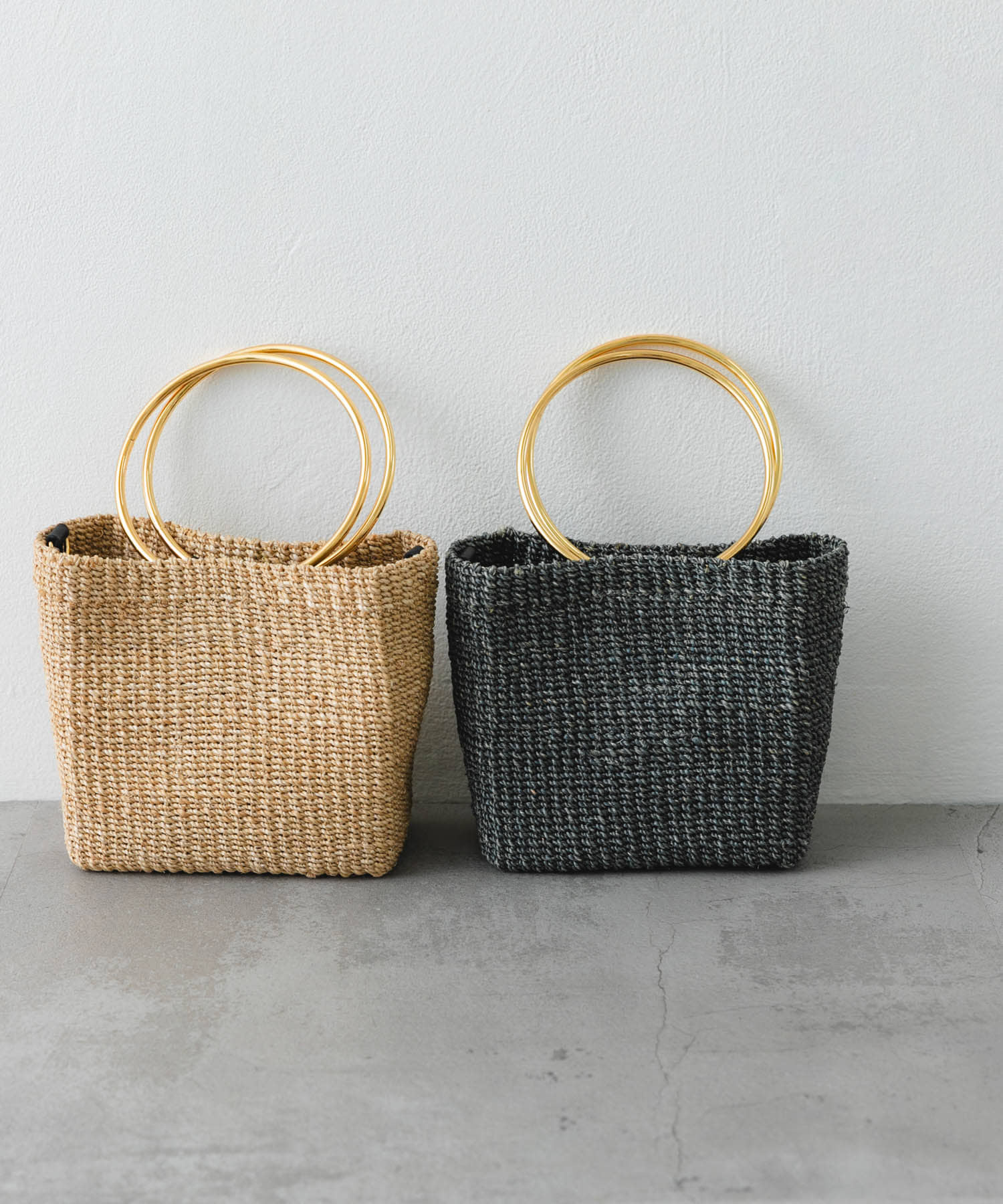 COTTO　リング雑材バッグ GRAY -