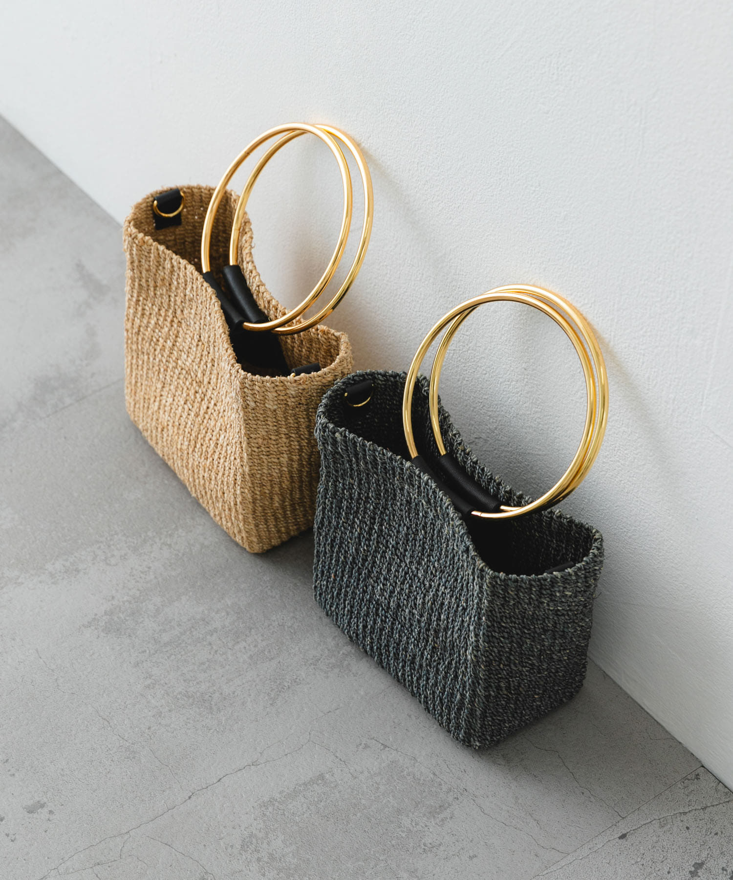 COTTO　リング雑材バッグ GRAY -