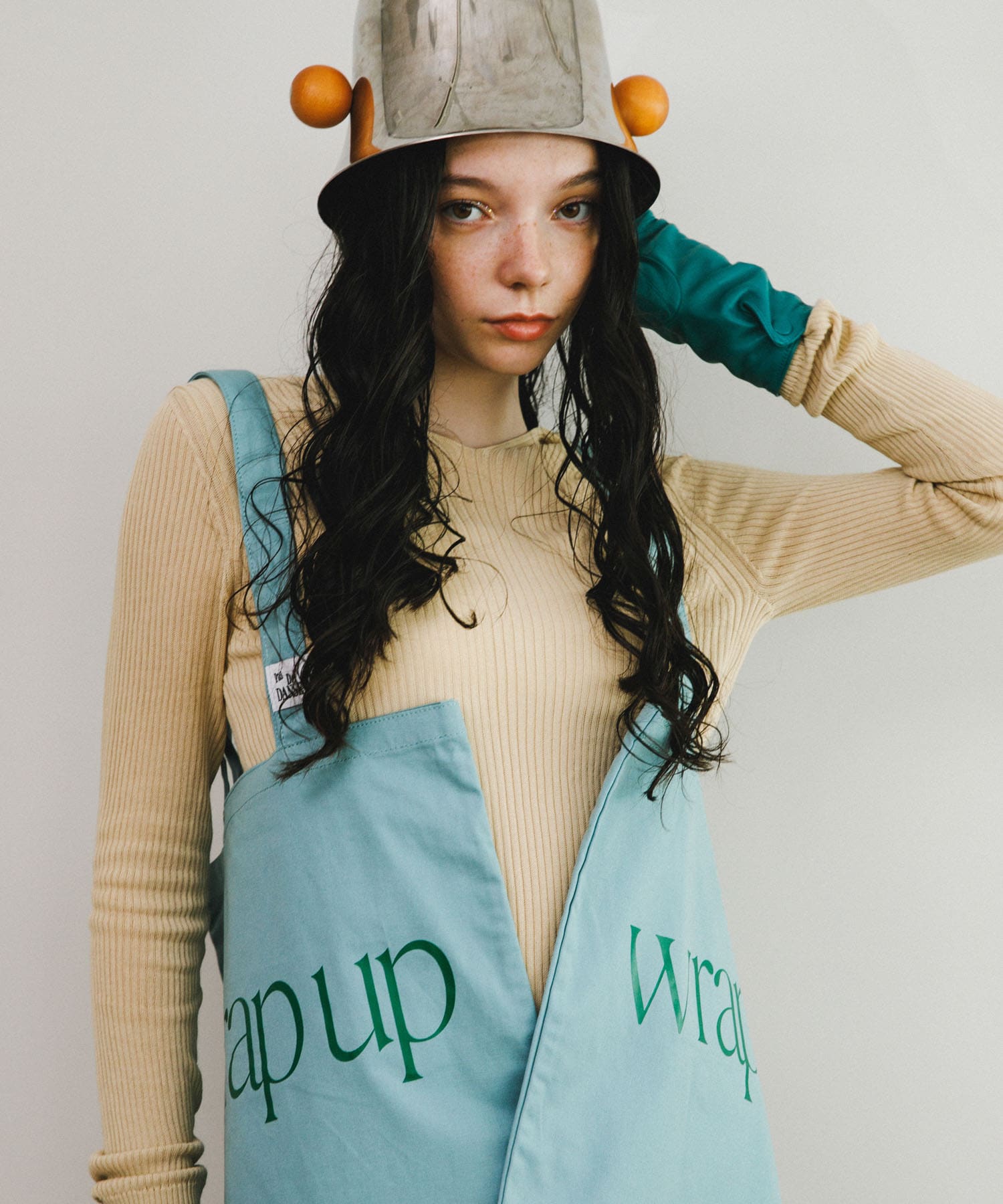 Pas De DANSE　Letter ToteBag MINT -0