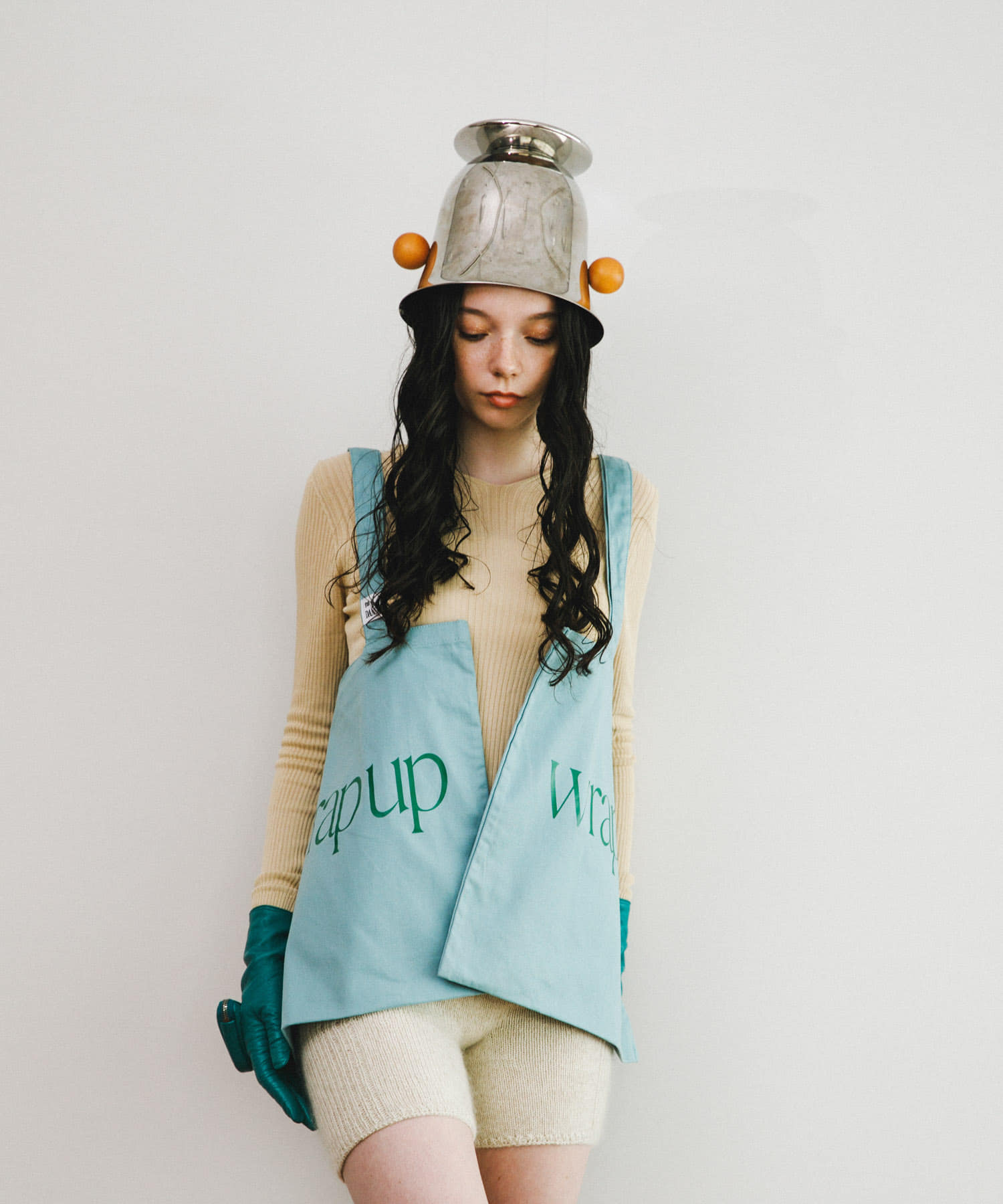 Pas De DANSE　Letter ToteBag MINT -0