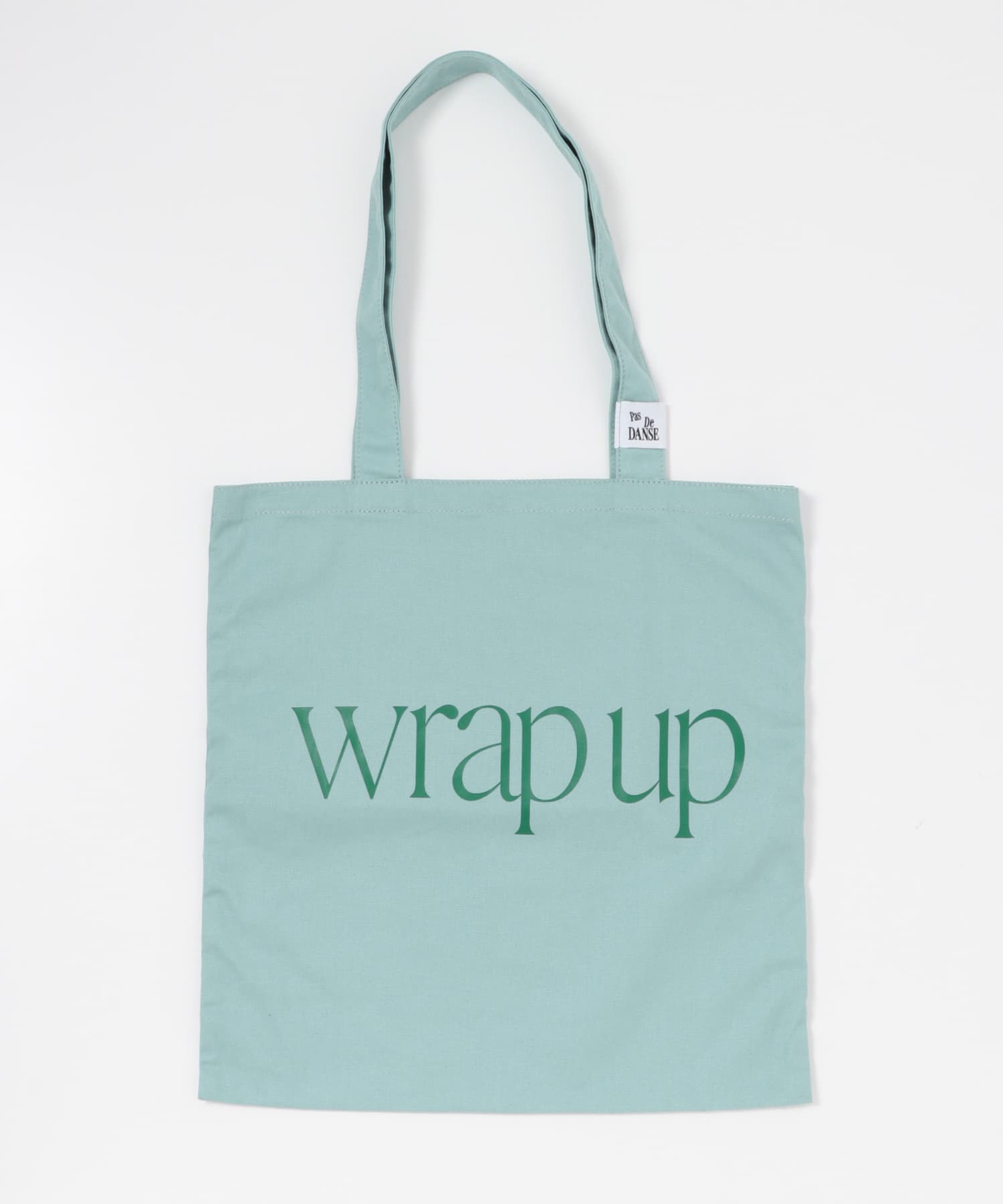 Pas De DANSE　Letter ToteBag MINT -0