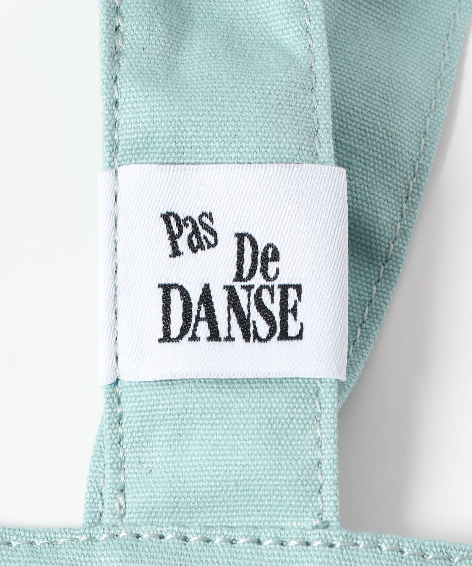 Pas De DANSE　Letter ToteBag MINT -0