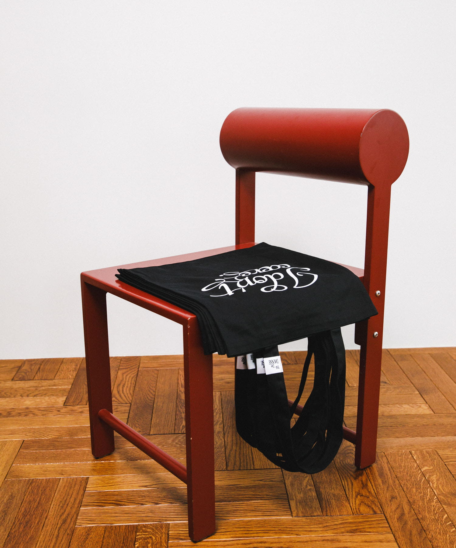 Pas De DANSE　Letter ToteBag BLACK -0