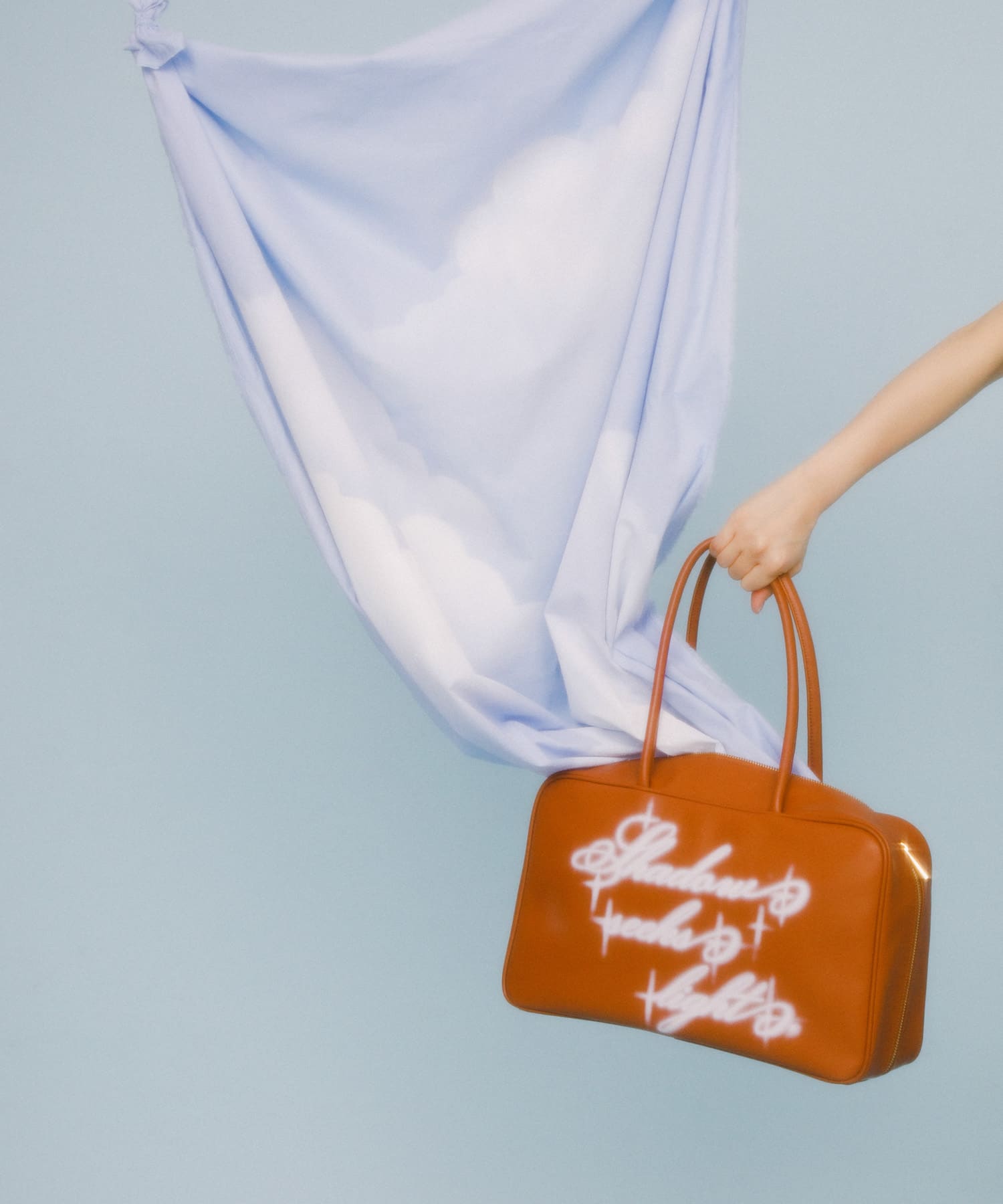 Pas De DANSE　Eclipse Bag large CAMEL -0
