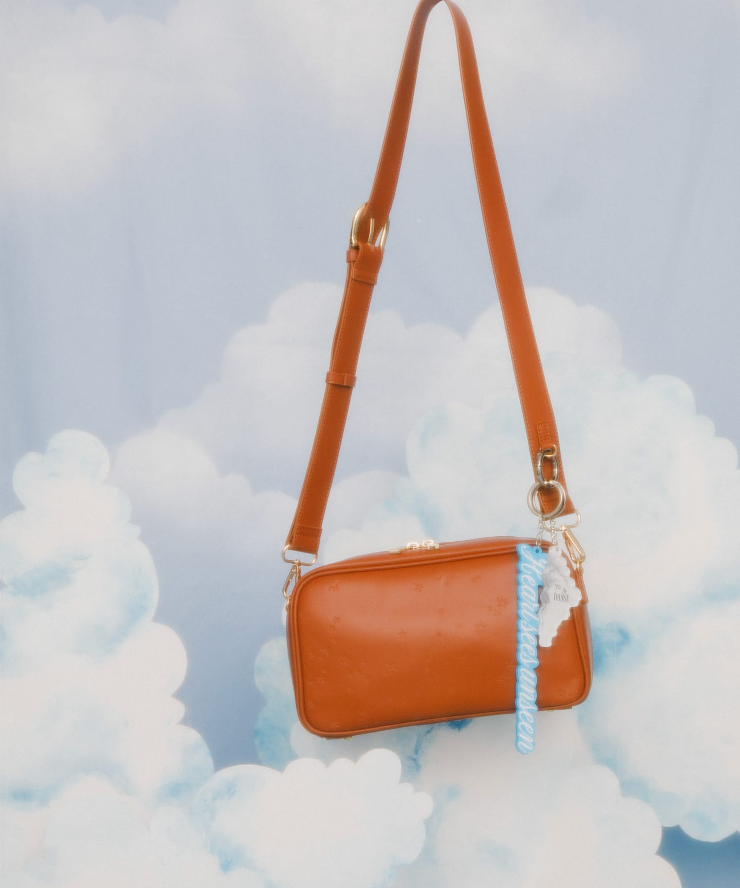 Pas De DANSE　Eclipse Bag small CAMEL -0