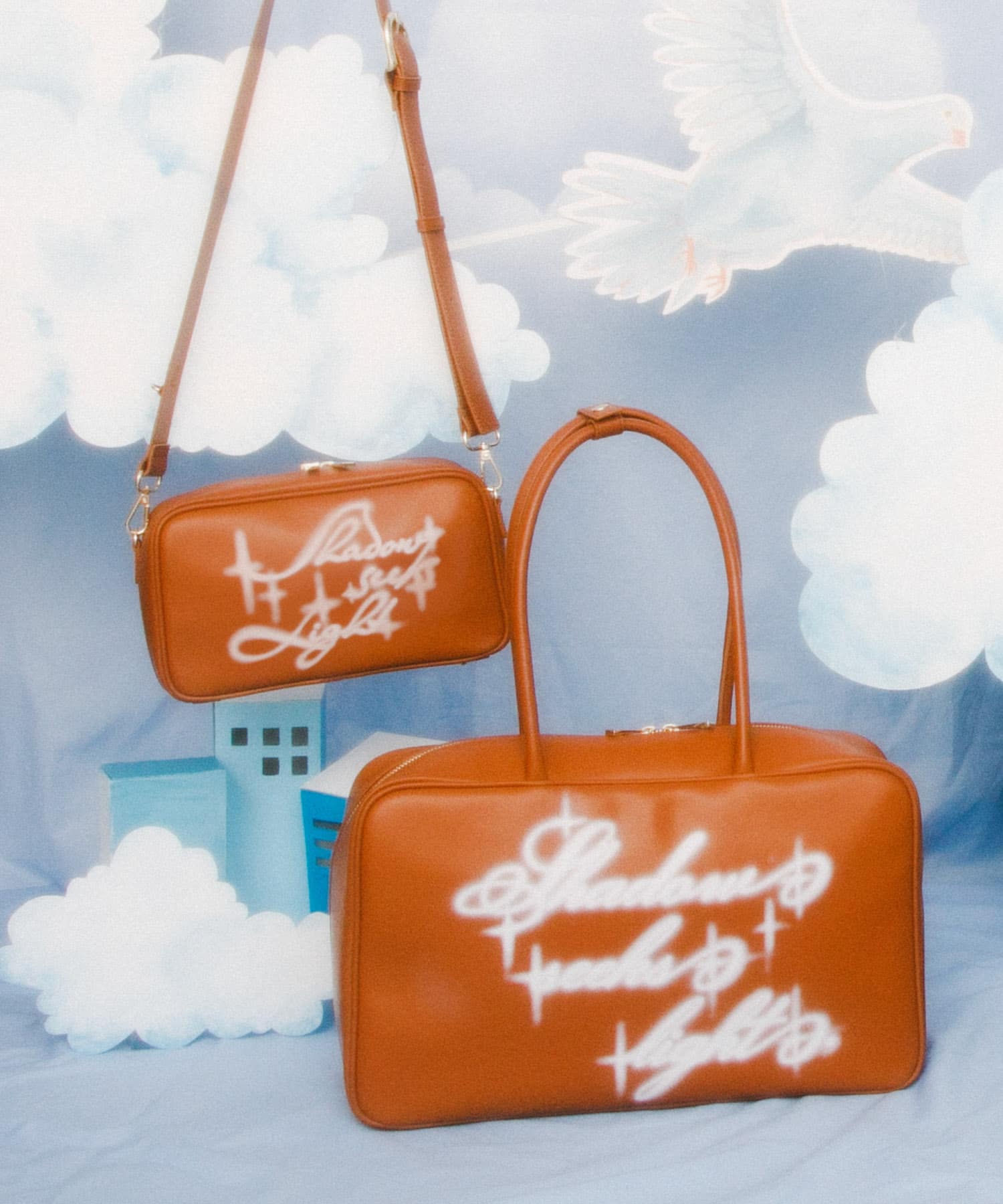 Pas De DANSE　Eclipse Bag small CAMEL -0