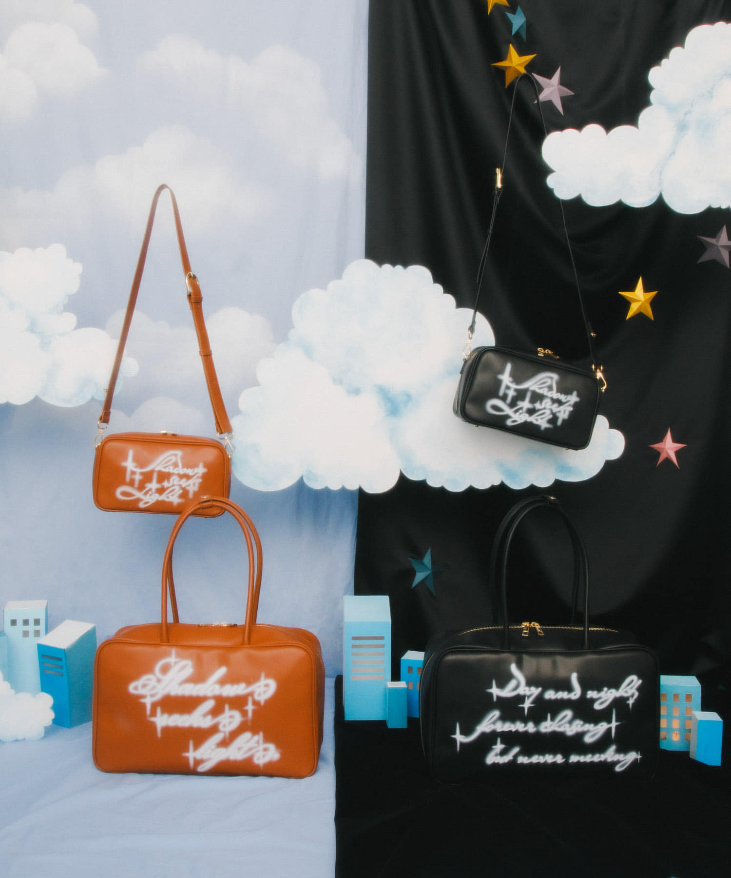 Pas De DANSE　Eclipse Bag small CAMEL -0