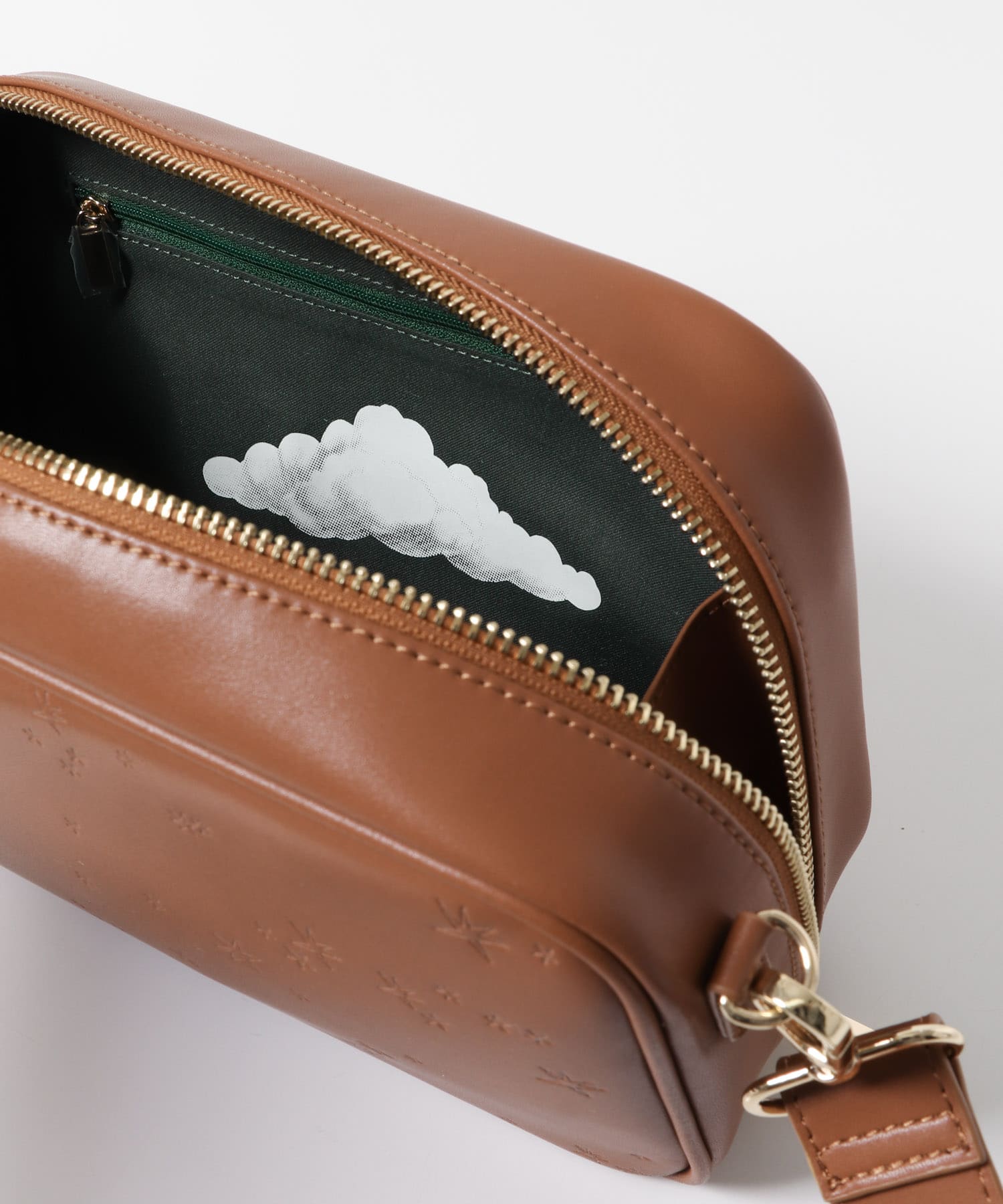 Pas De DANSE　Eclipse Bag small CAMEL -0