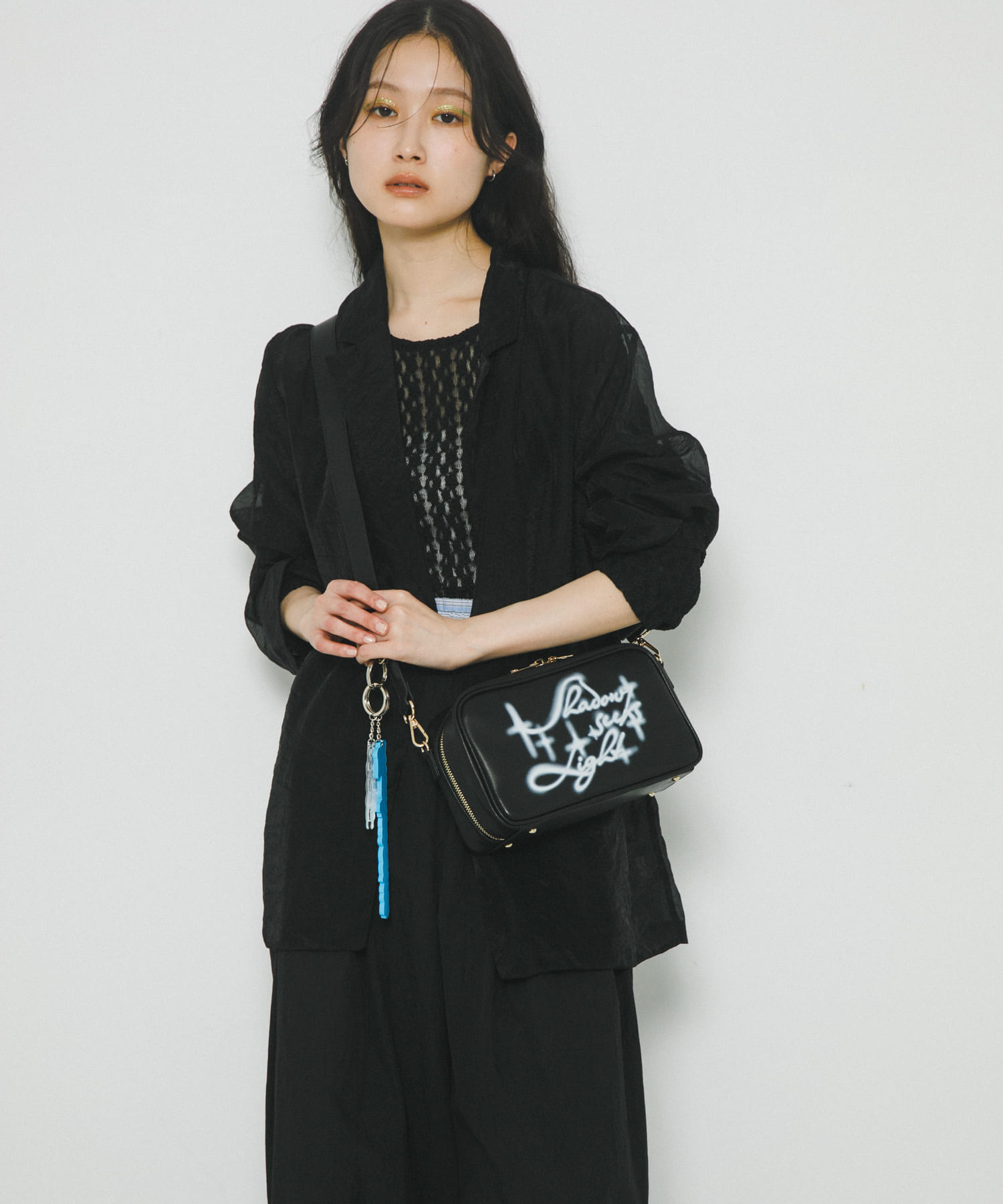 Pas De DANSE　Eclipse Bag small BLACK -0