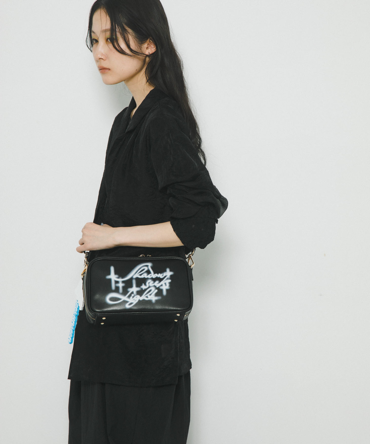Pas De DANSE　Eclipse Bag small BLACK -0