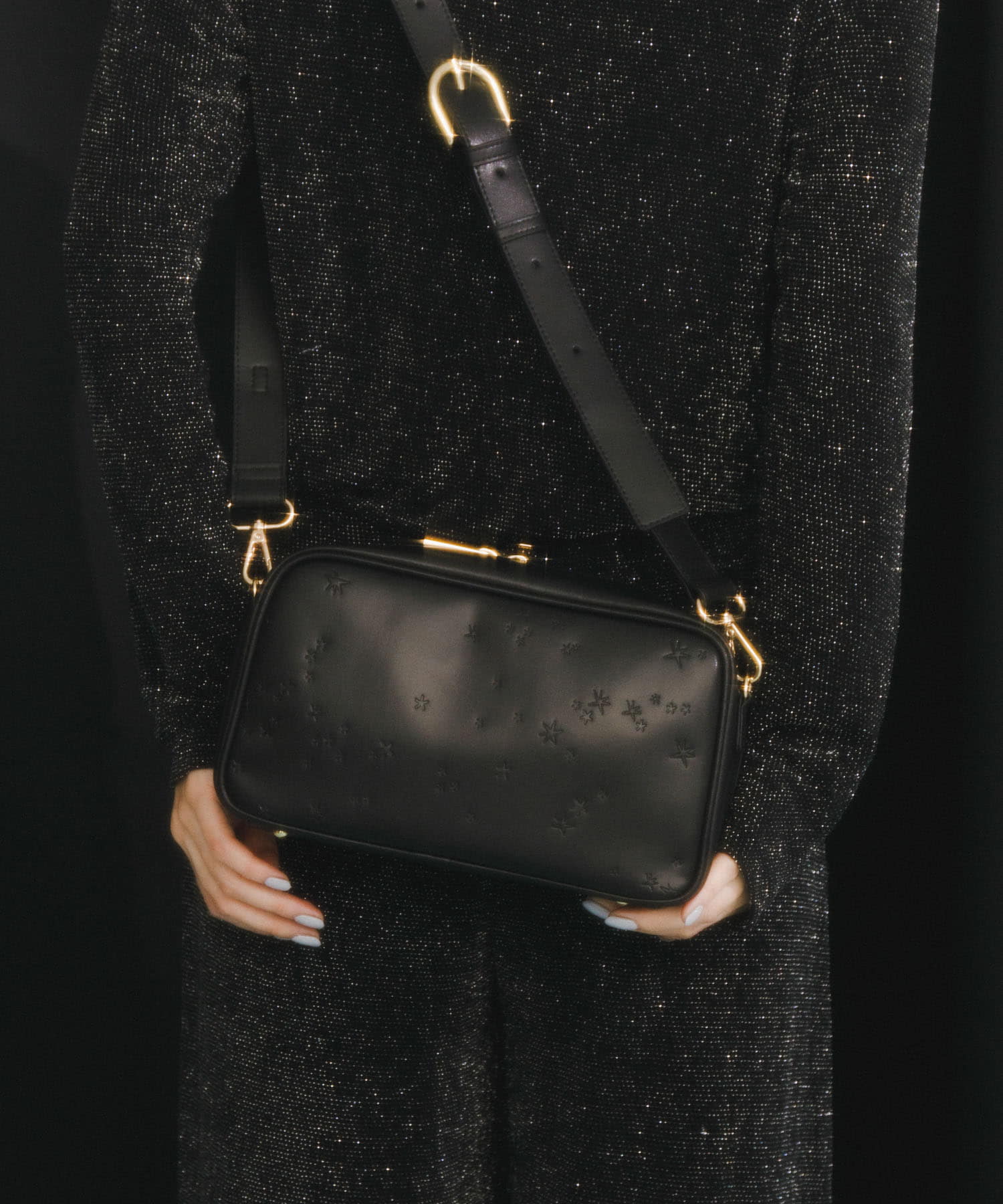 Pas De DANSE　Eclipse Bag small BLACK -0