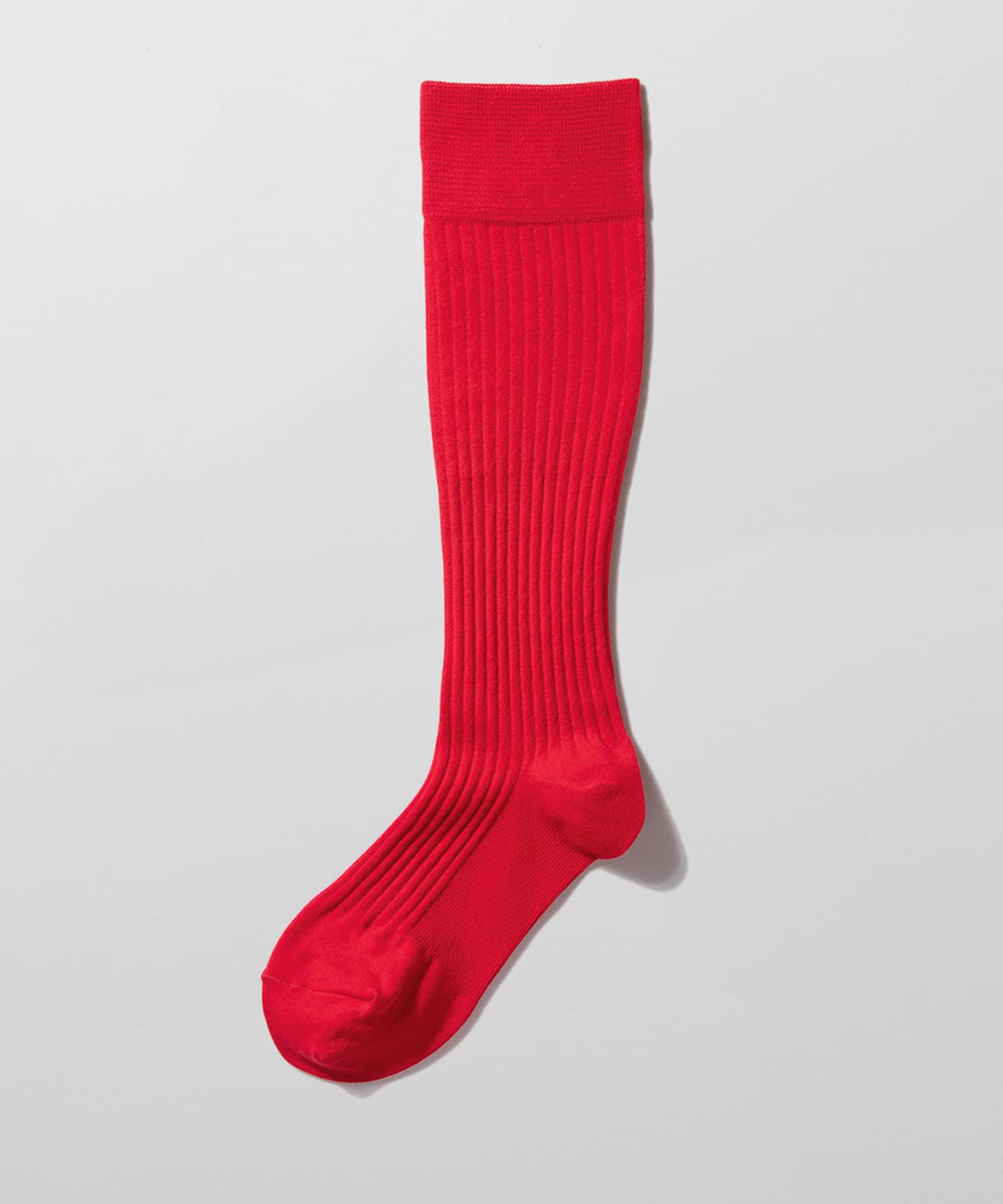 『着圧』MAEE　コンプレッションリブソックス レッド M