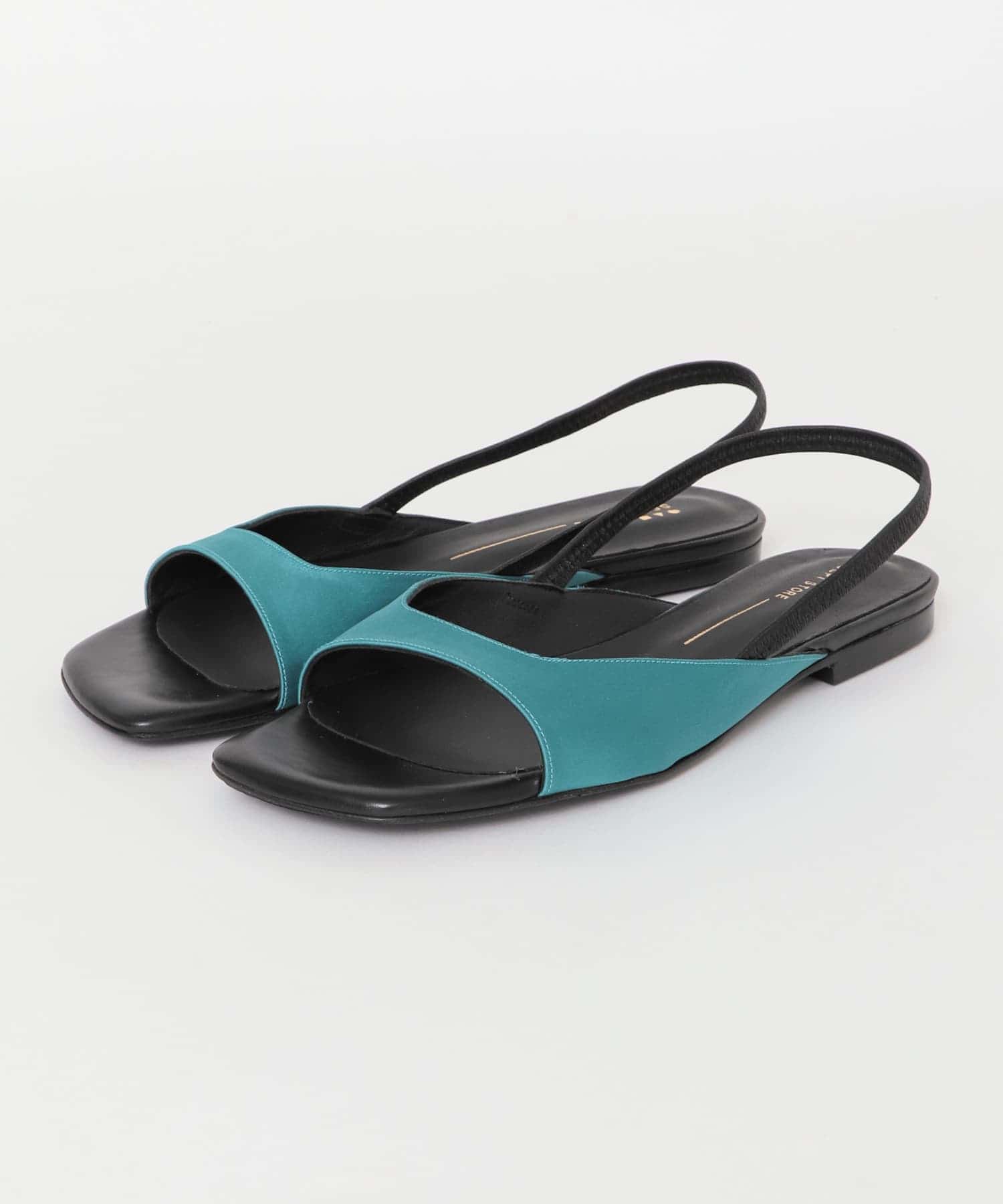 SEPT STORE　スクエアトゥバックストラップサンダル ABETO 36