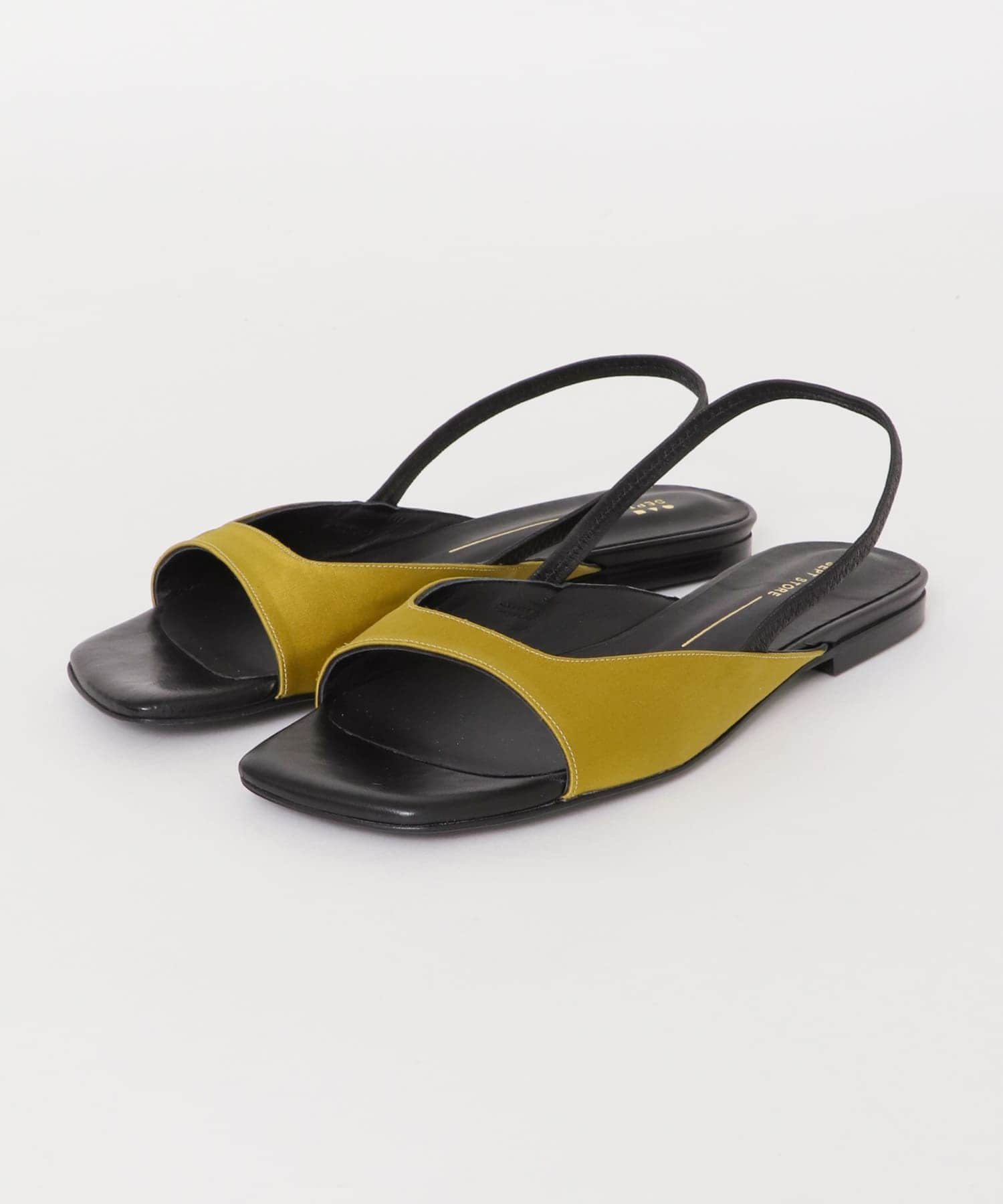 SEPT STORE　スクエアトゥバックストラップサンダル ORO 36