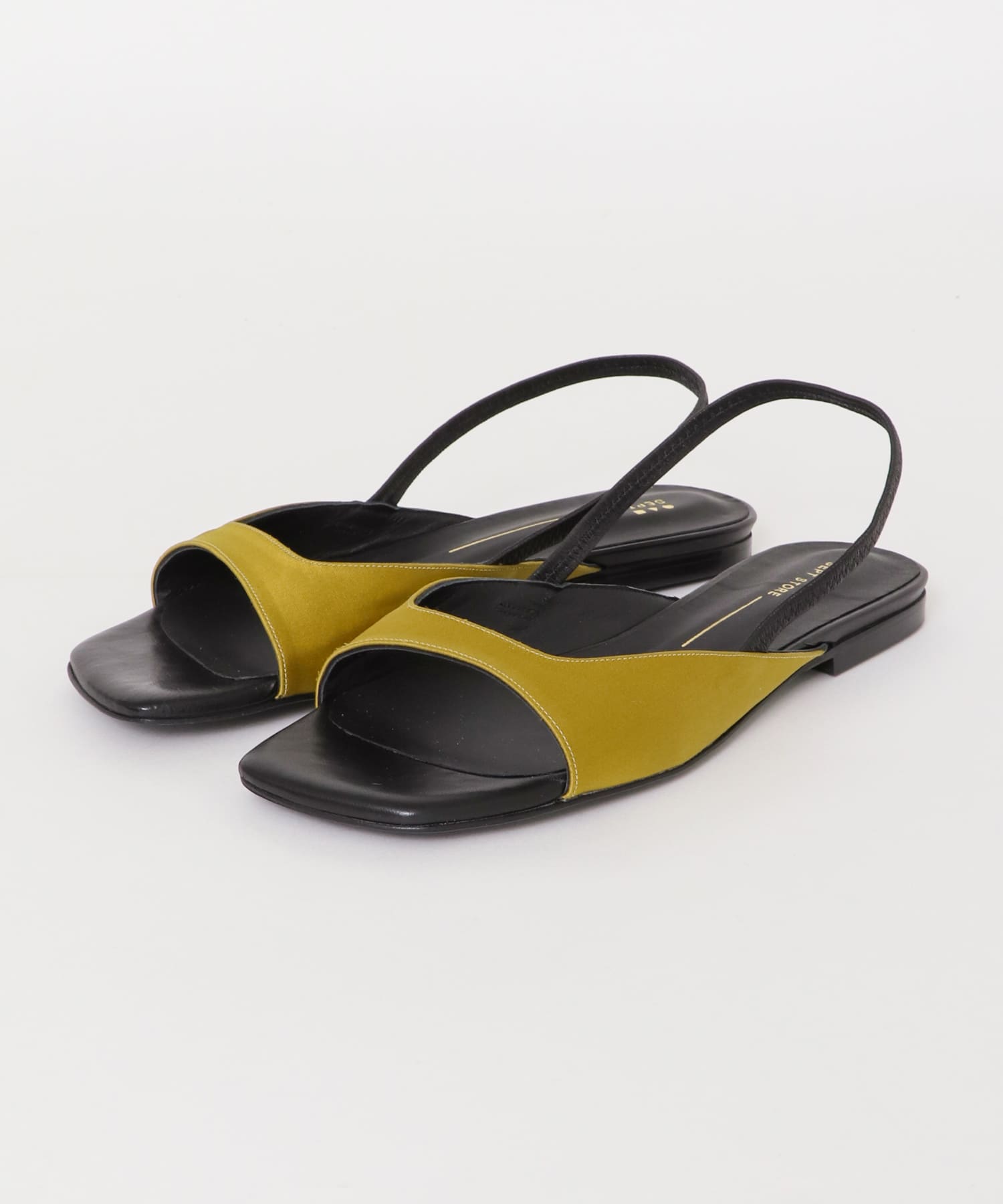 SEPT STORE　スクエアトゥバックストラップサンダル ORO 36