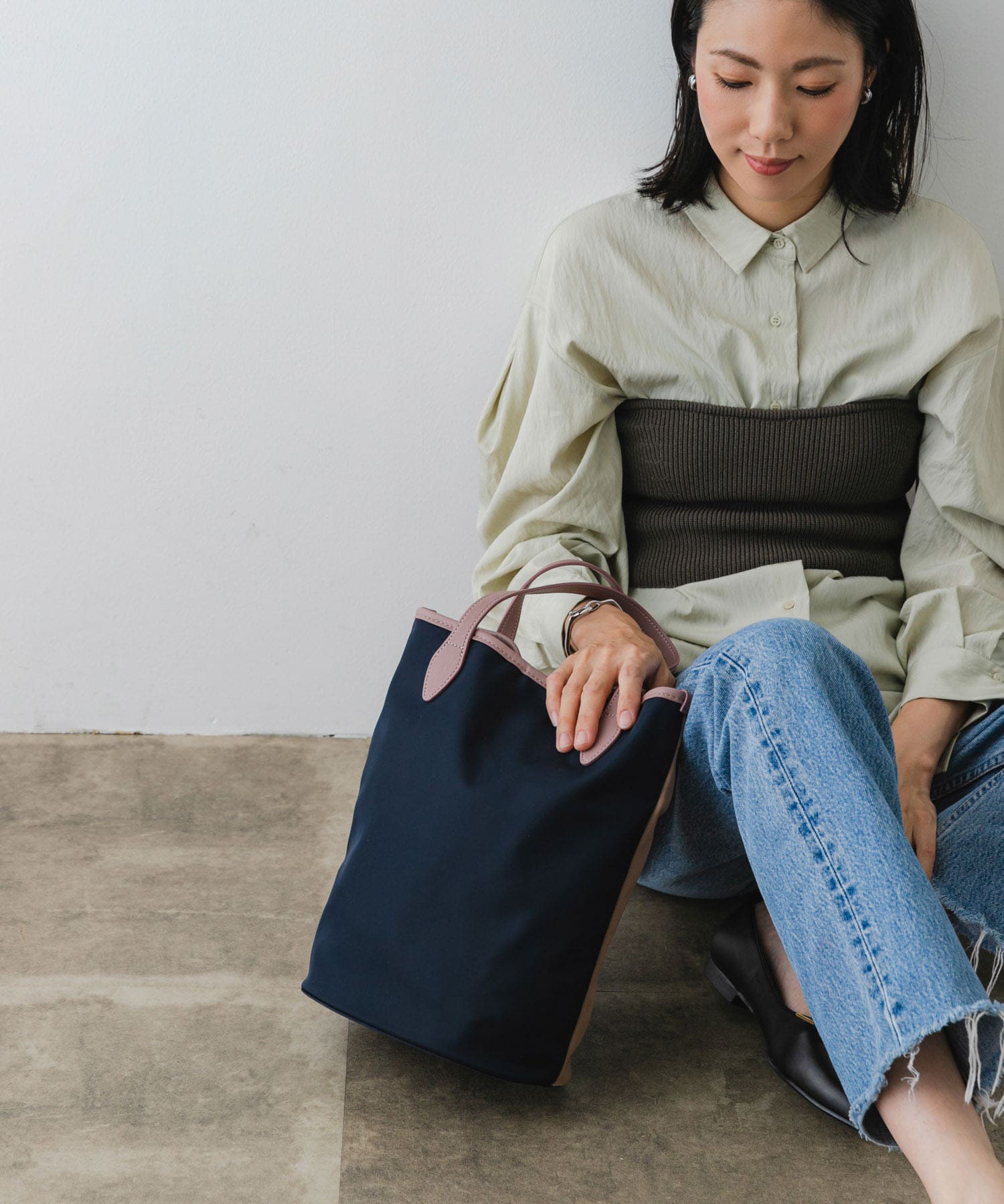 hun RODESKO　Two Tone 2トーン配色トートバッグ