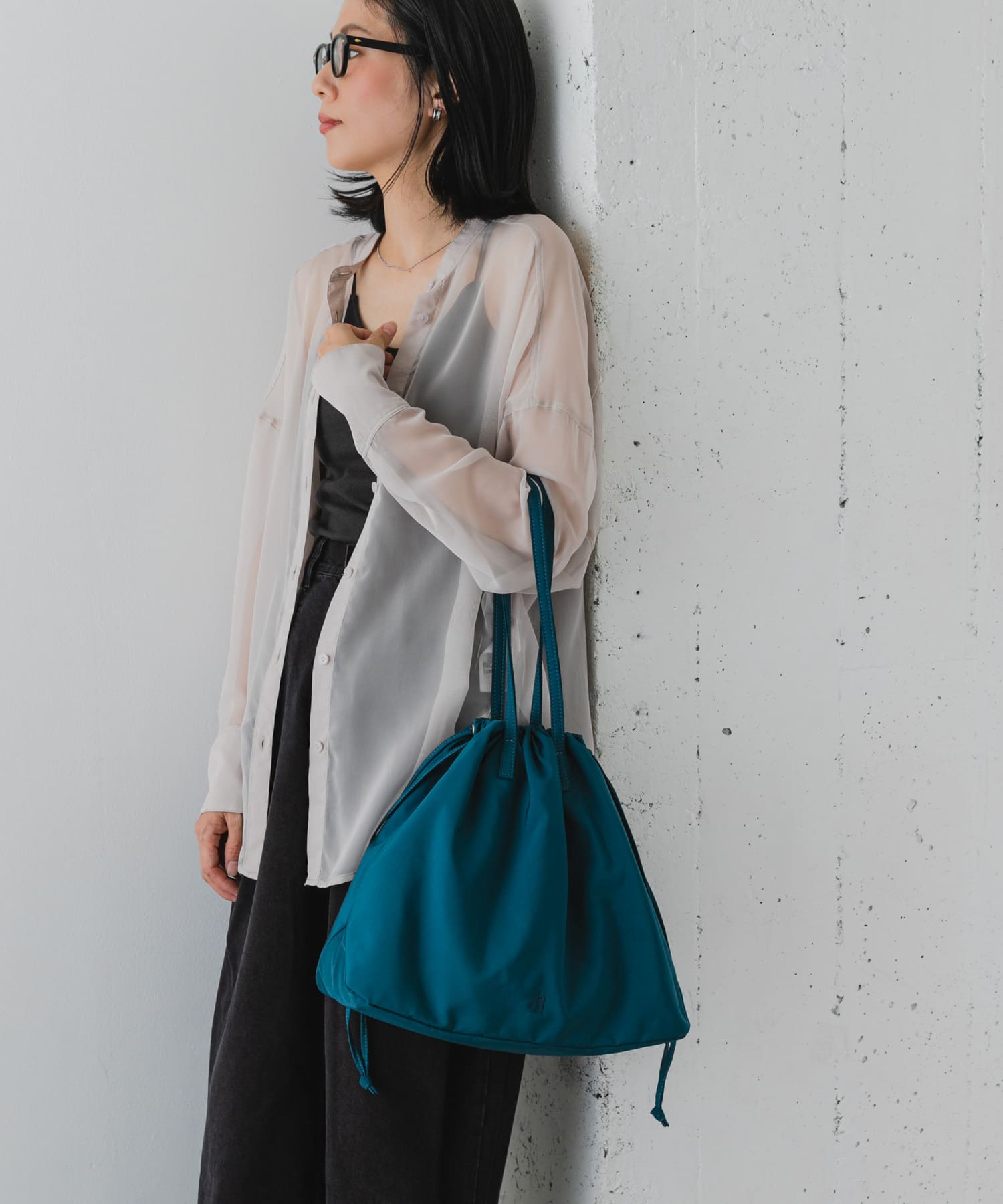 hun RODESKO　Purse tote PEACOCK one