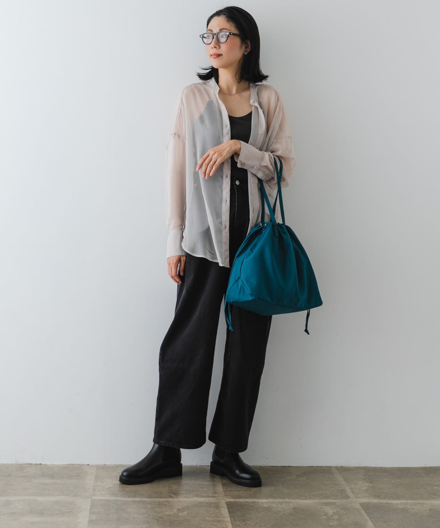 hun RODESKO　Purse tote PEACOCK one