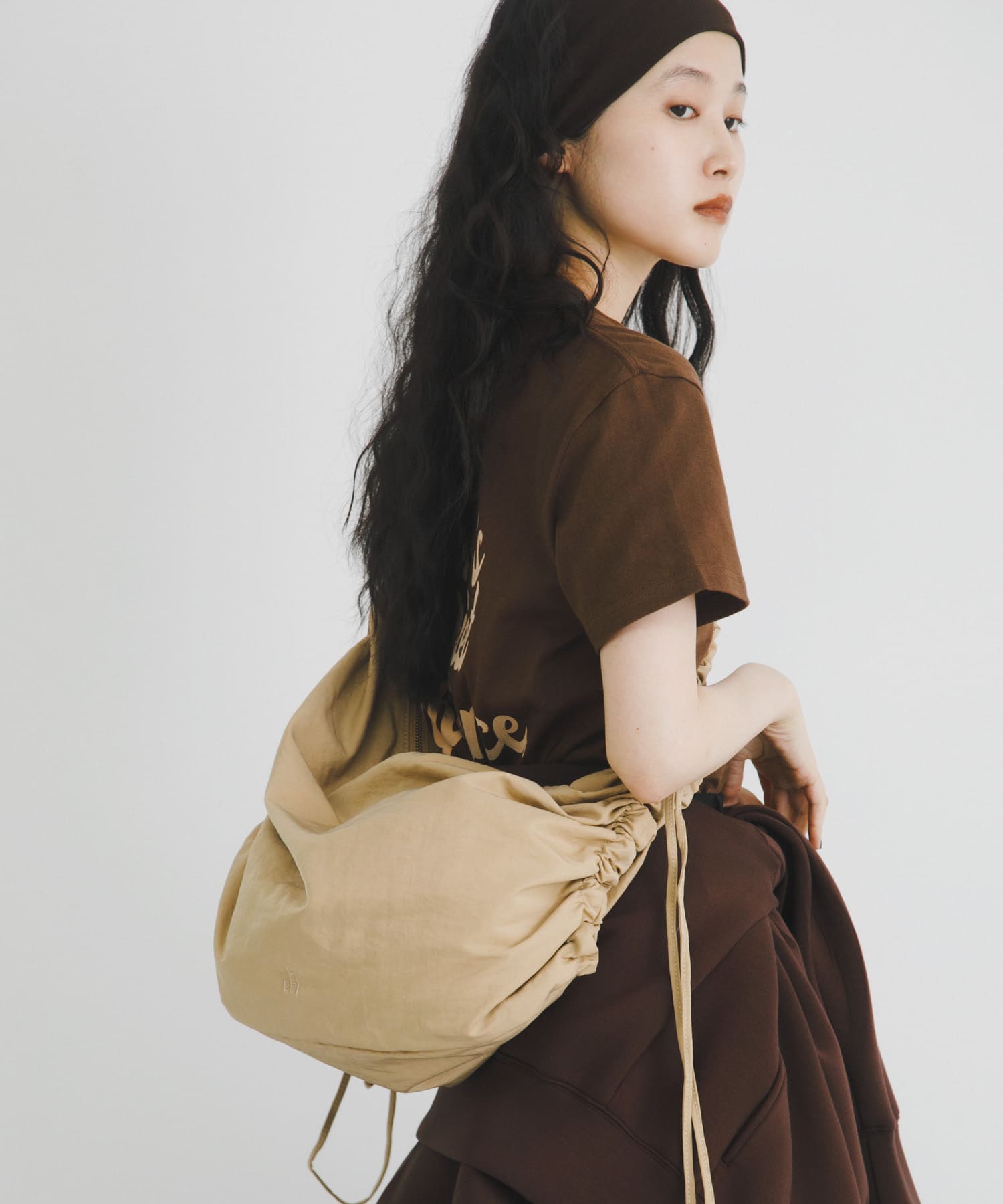 『Lsize』hun RODESKO　Gather big BEIGE one