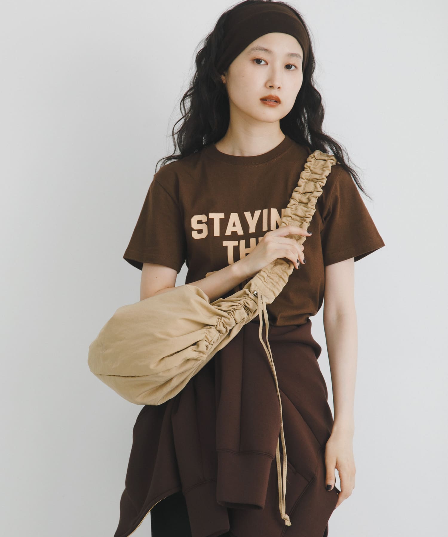 『Lsize』hun RODESKO　Gather big BEIGE one