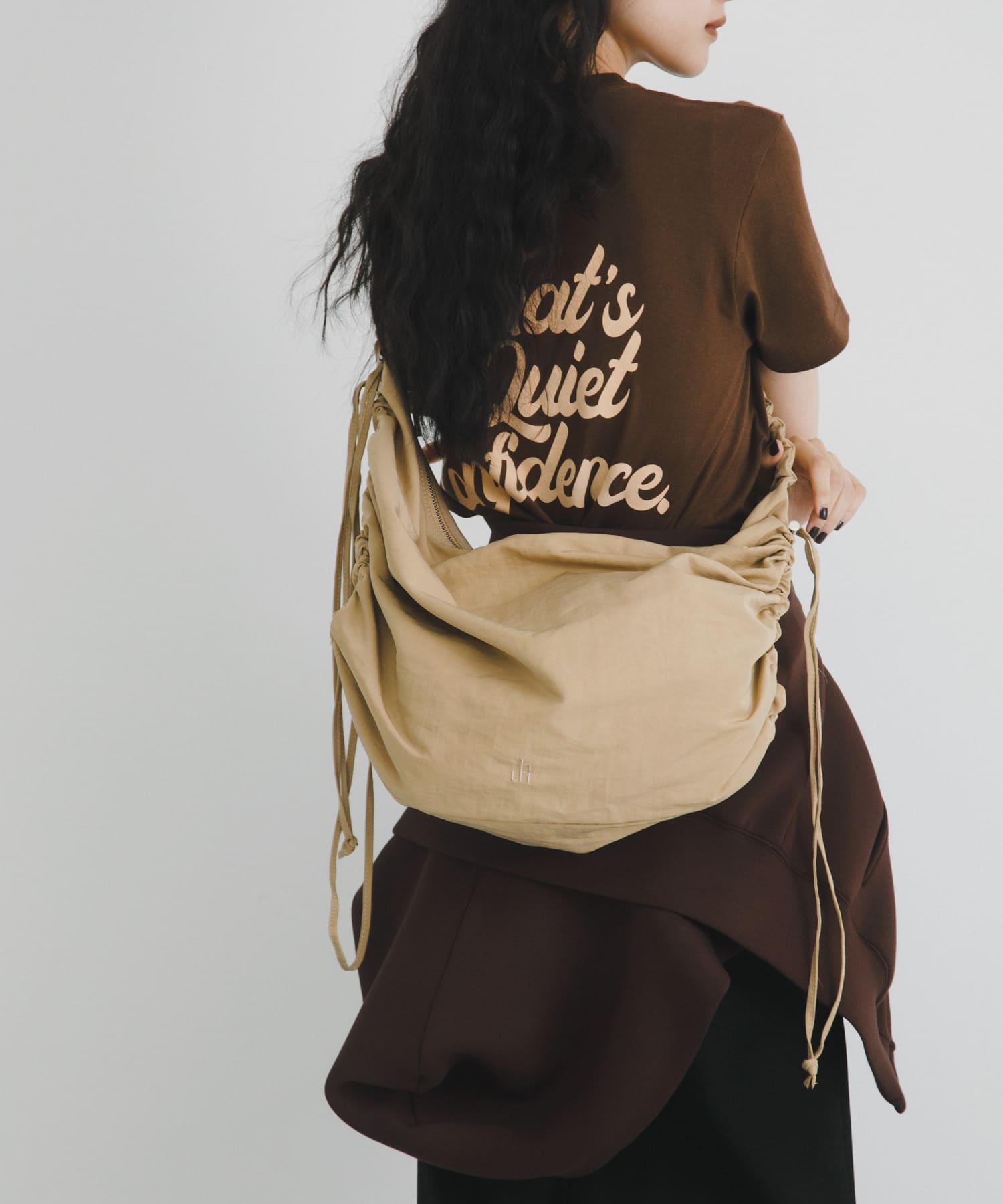 『Lsize』hun RODESKO　Gather big BEIGE one