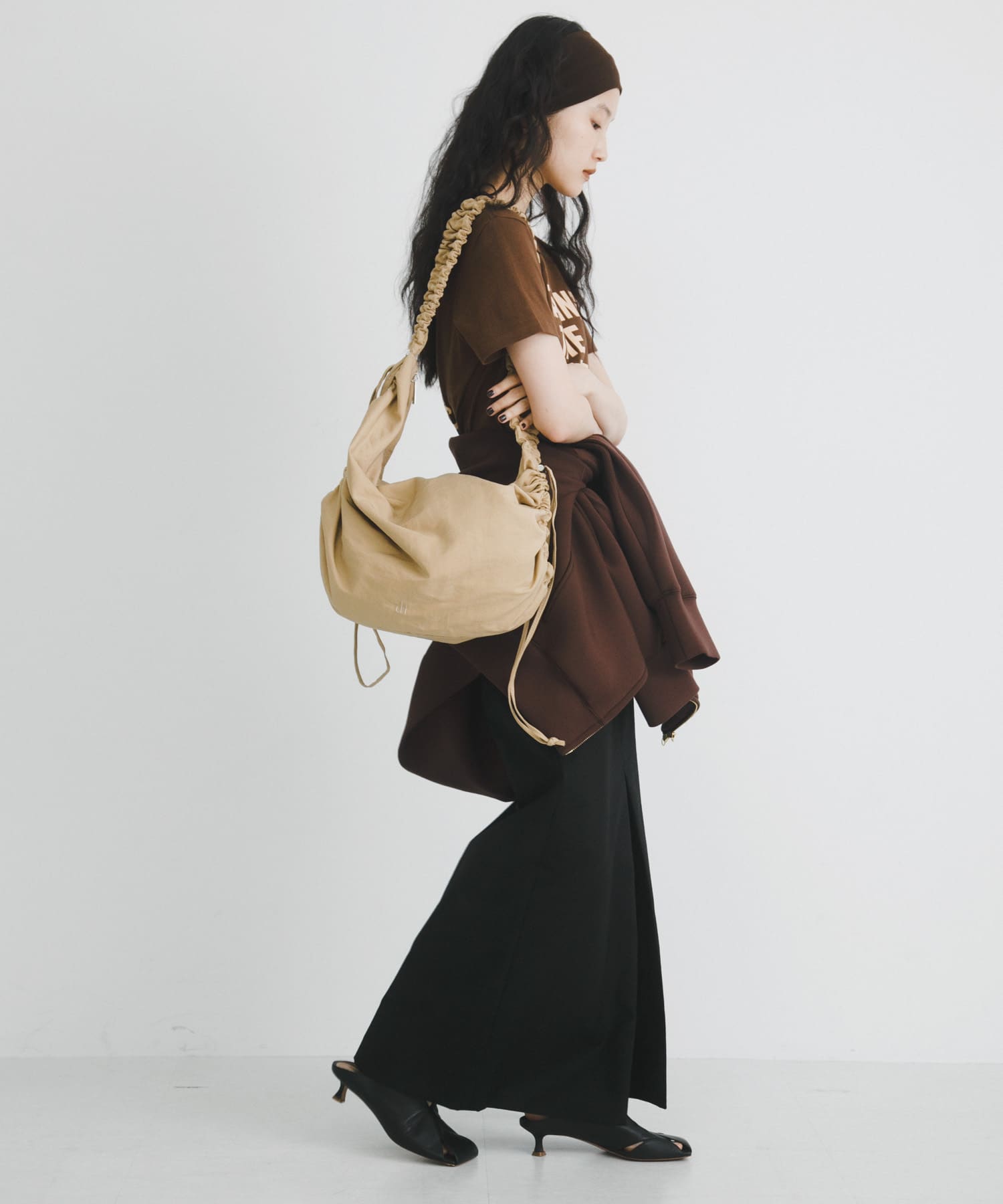 『Lsize』hun RODESKO　Gather big BEIGE one