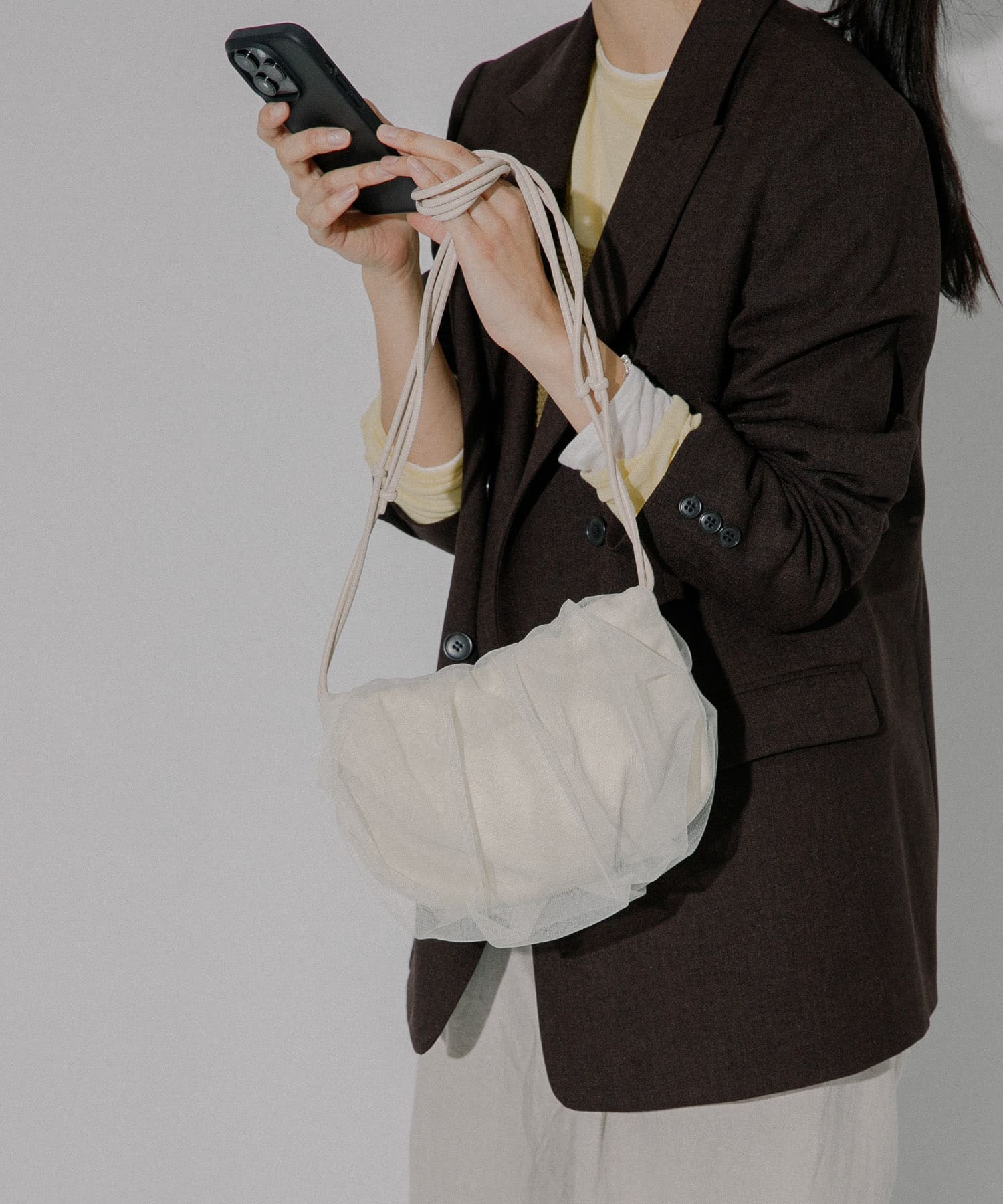 hun RODESKO　Tulle mini