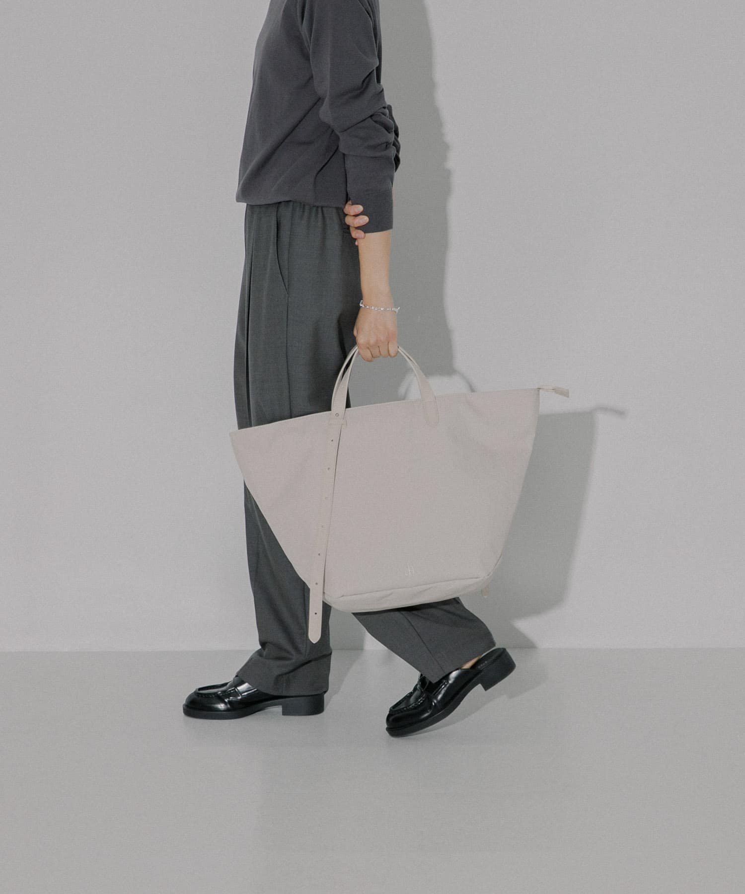 hun RODESKO　Marbling tote SALLOW one