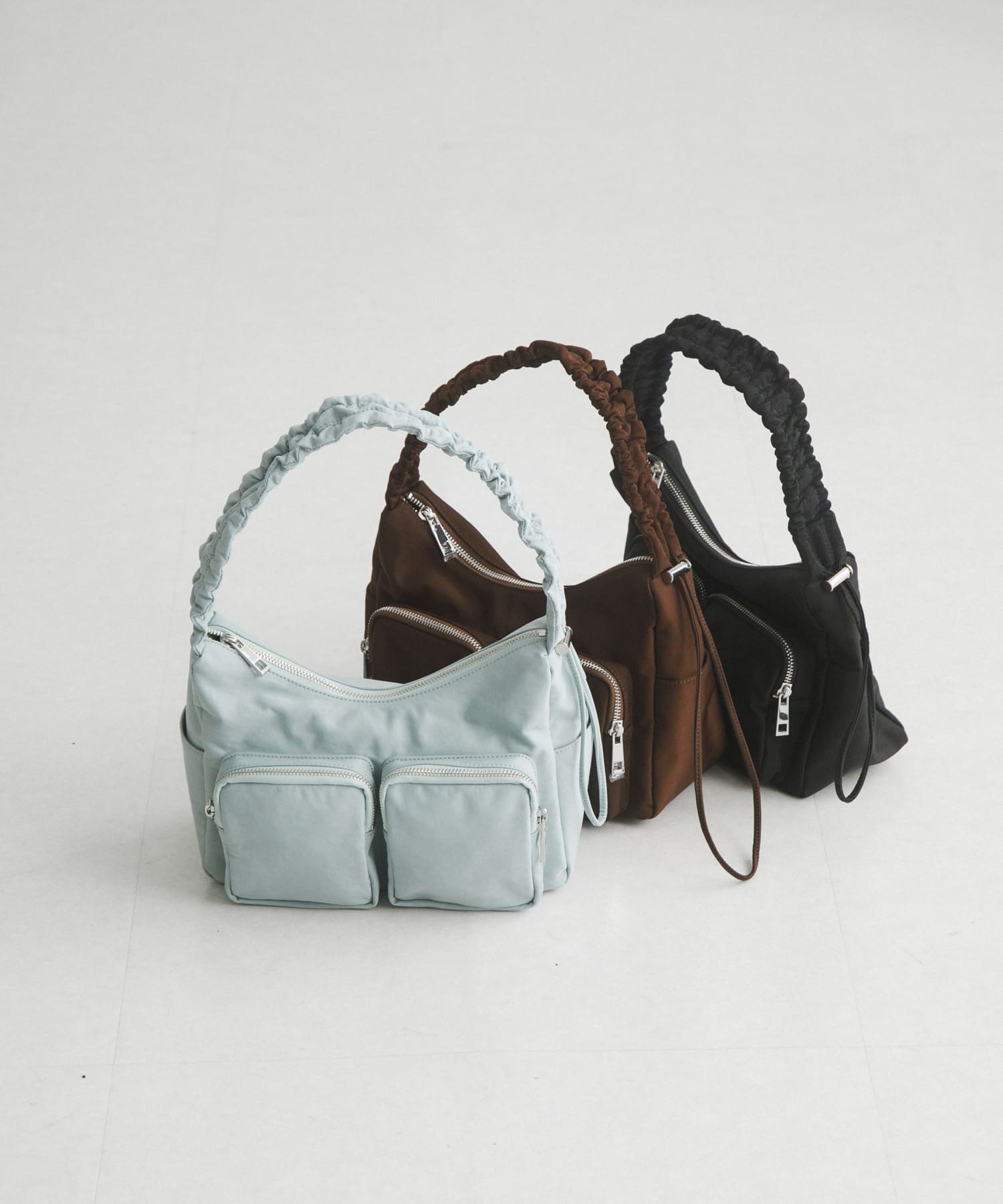hun RODE SKO　Gather pocket BROWN one