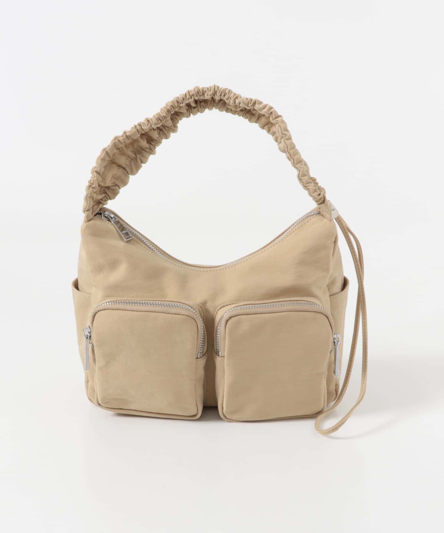 hun RODESKO　Gather pocket BEIGE one