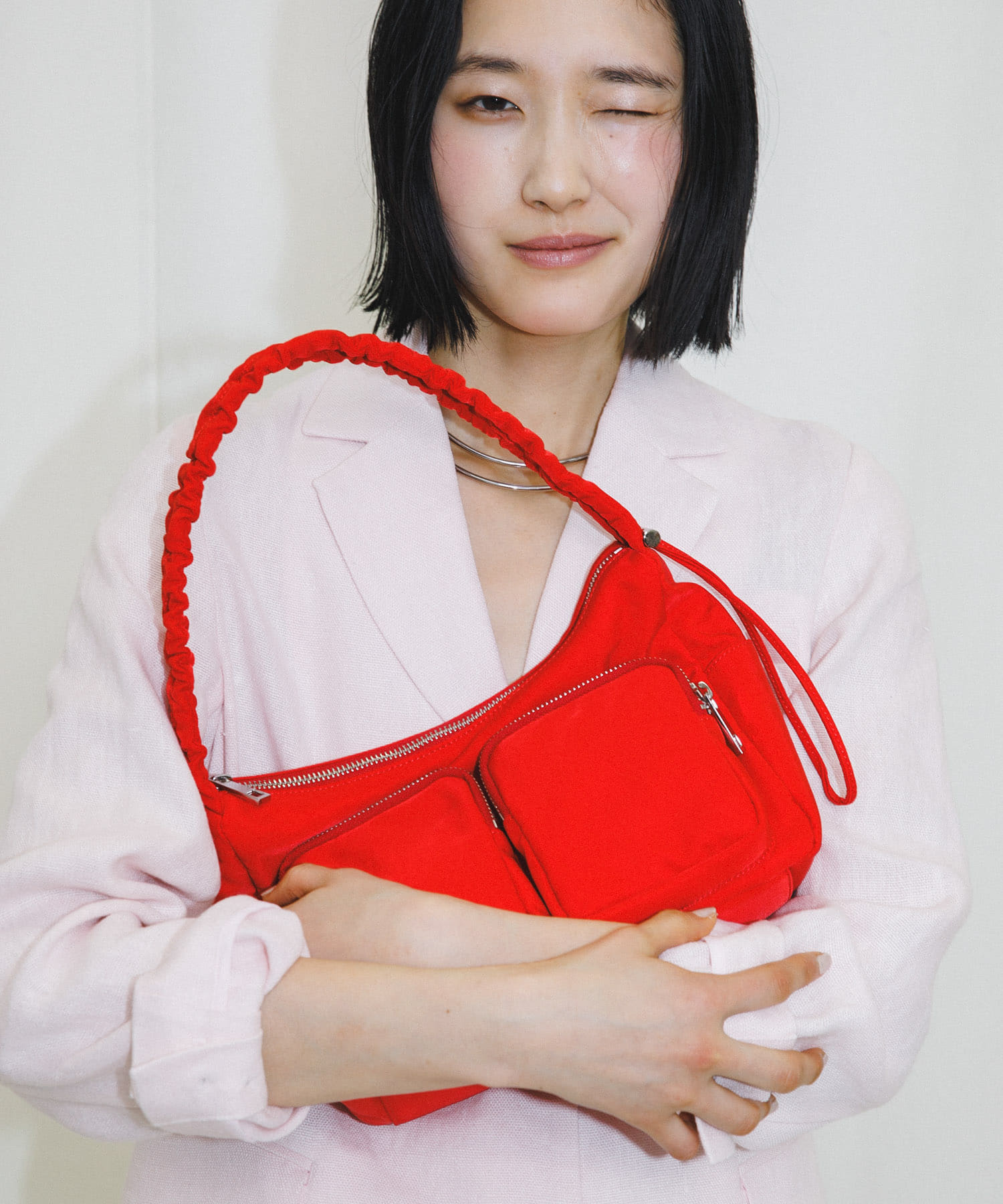 hun RODESKO　Gather pocket CHERRY one