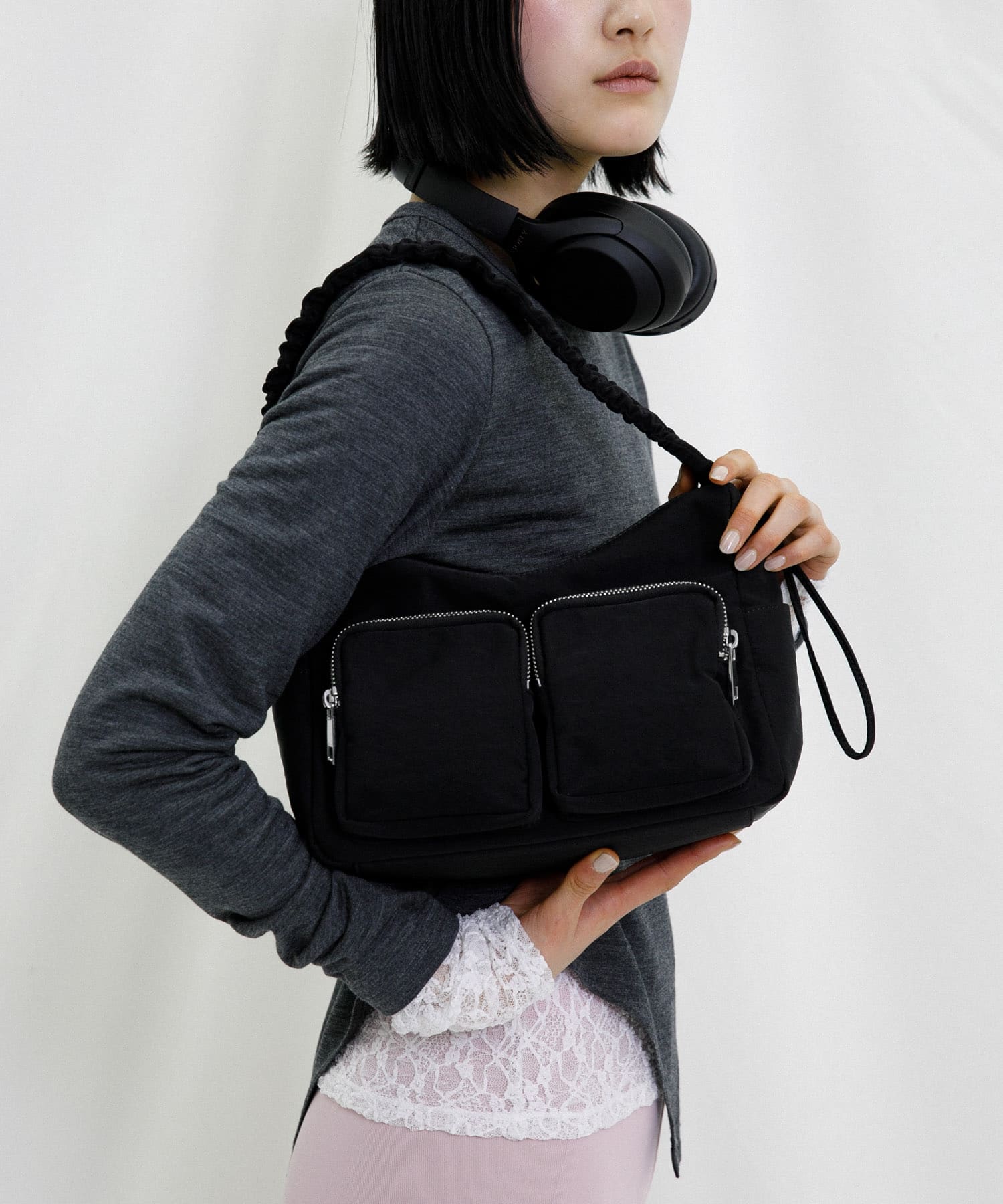 hun RODESKO　Gather pocket BLACK one