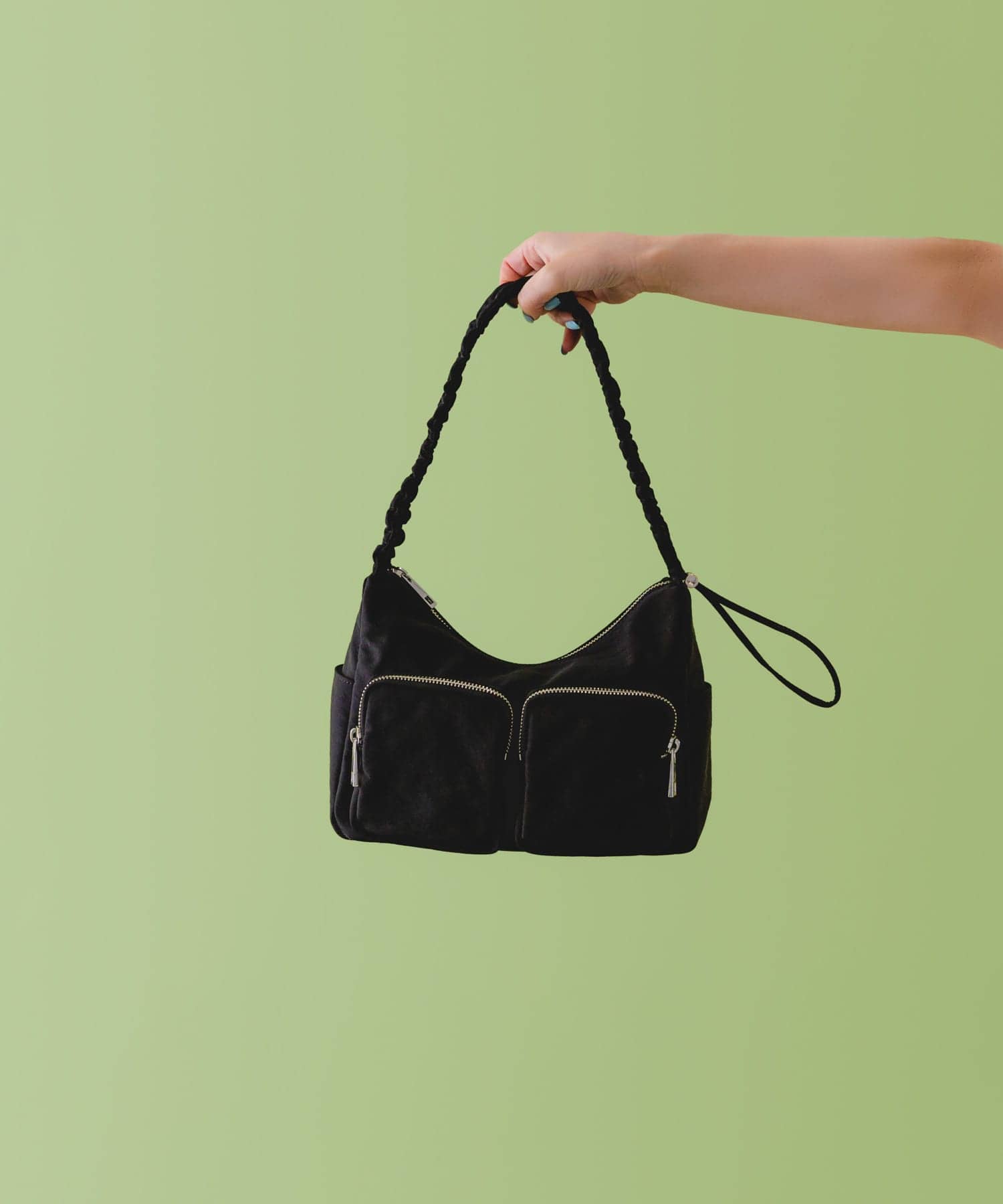 hun RODE SKO　Gather pocket BLACK one