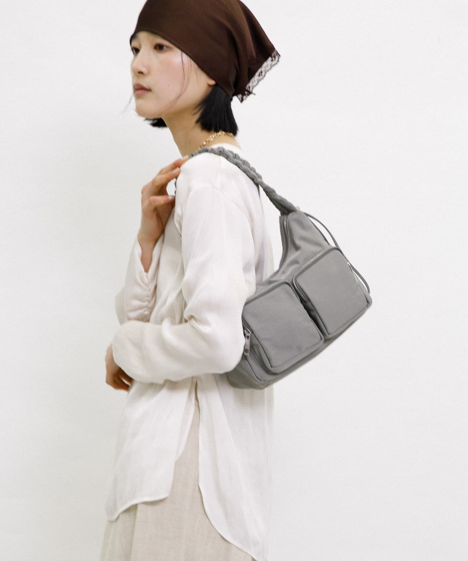 hun RODESKO　Gather pocket GRAY one