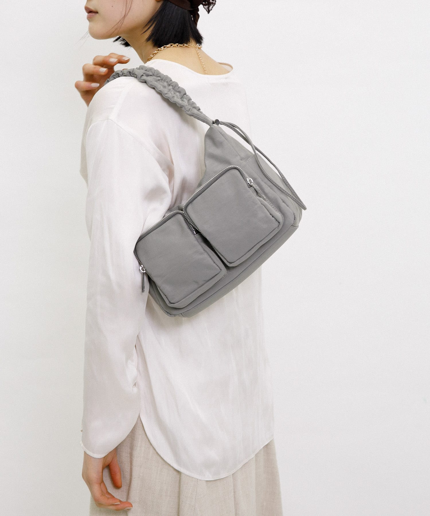 hun RODESKO　Gather pocket GRAY one
