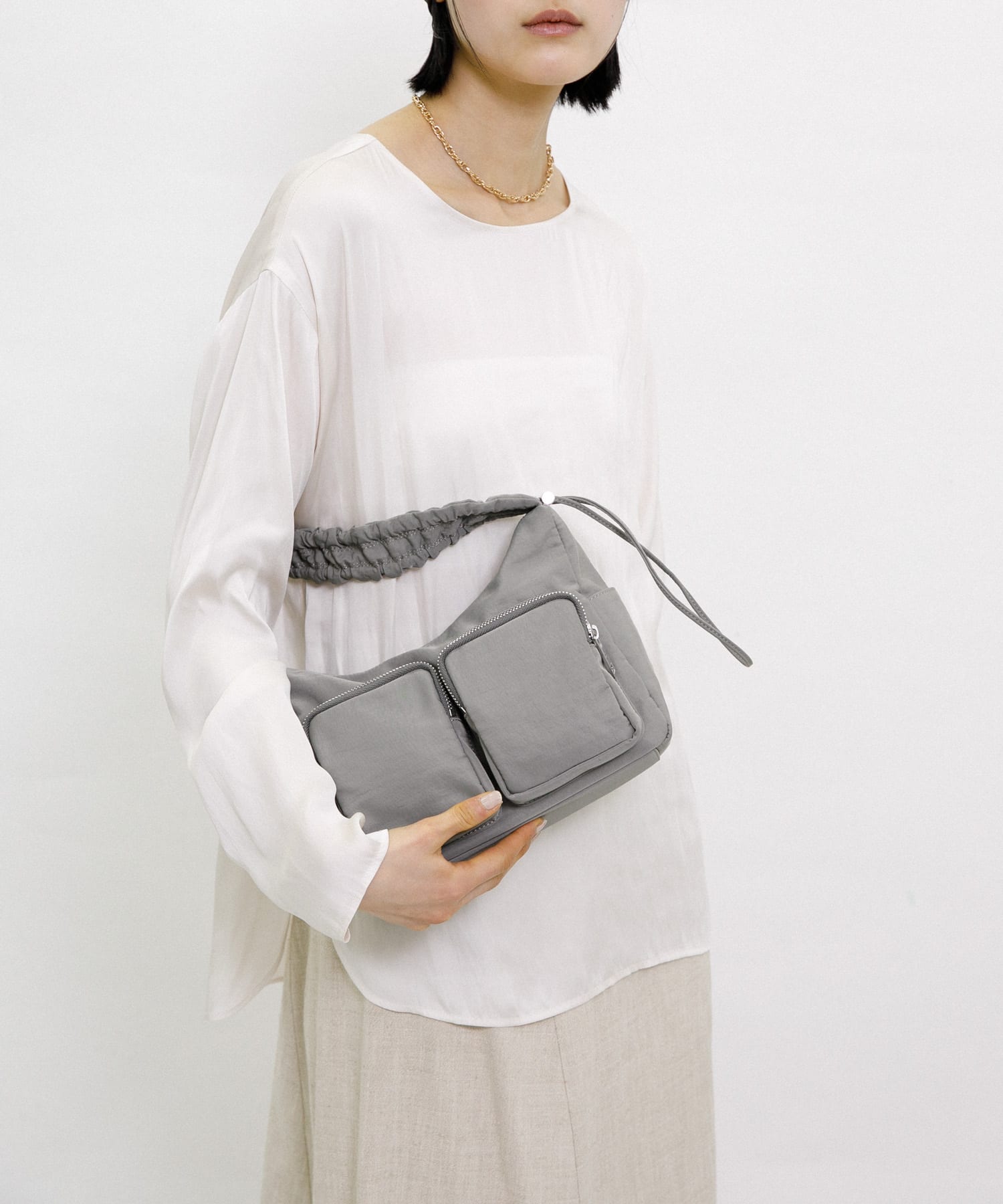 hun RODESKO　Gather pocket GRAY one