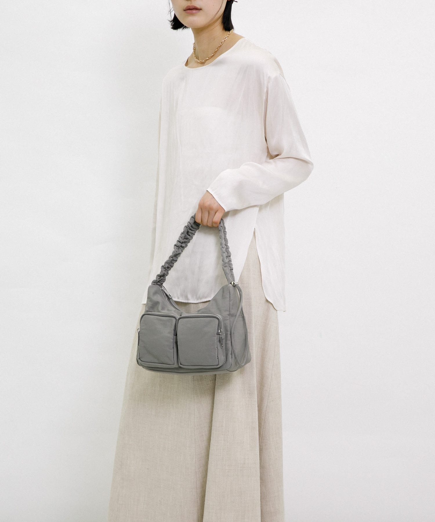 hun RODESKO　Gather pocket GRAY one