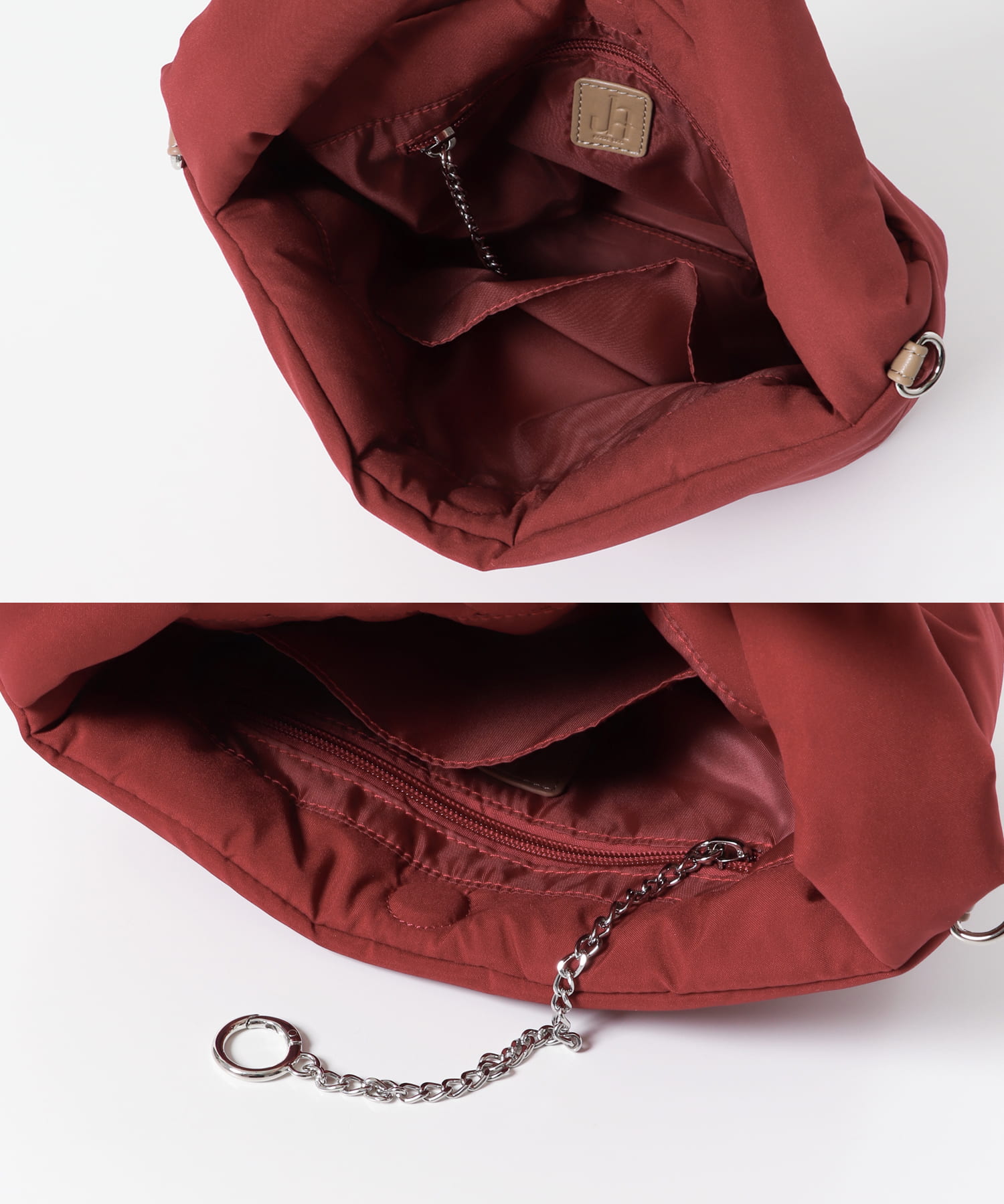 hun RODE SKO　Pated Set RED/BEIGE one