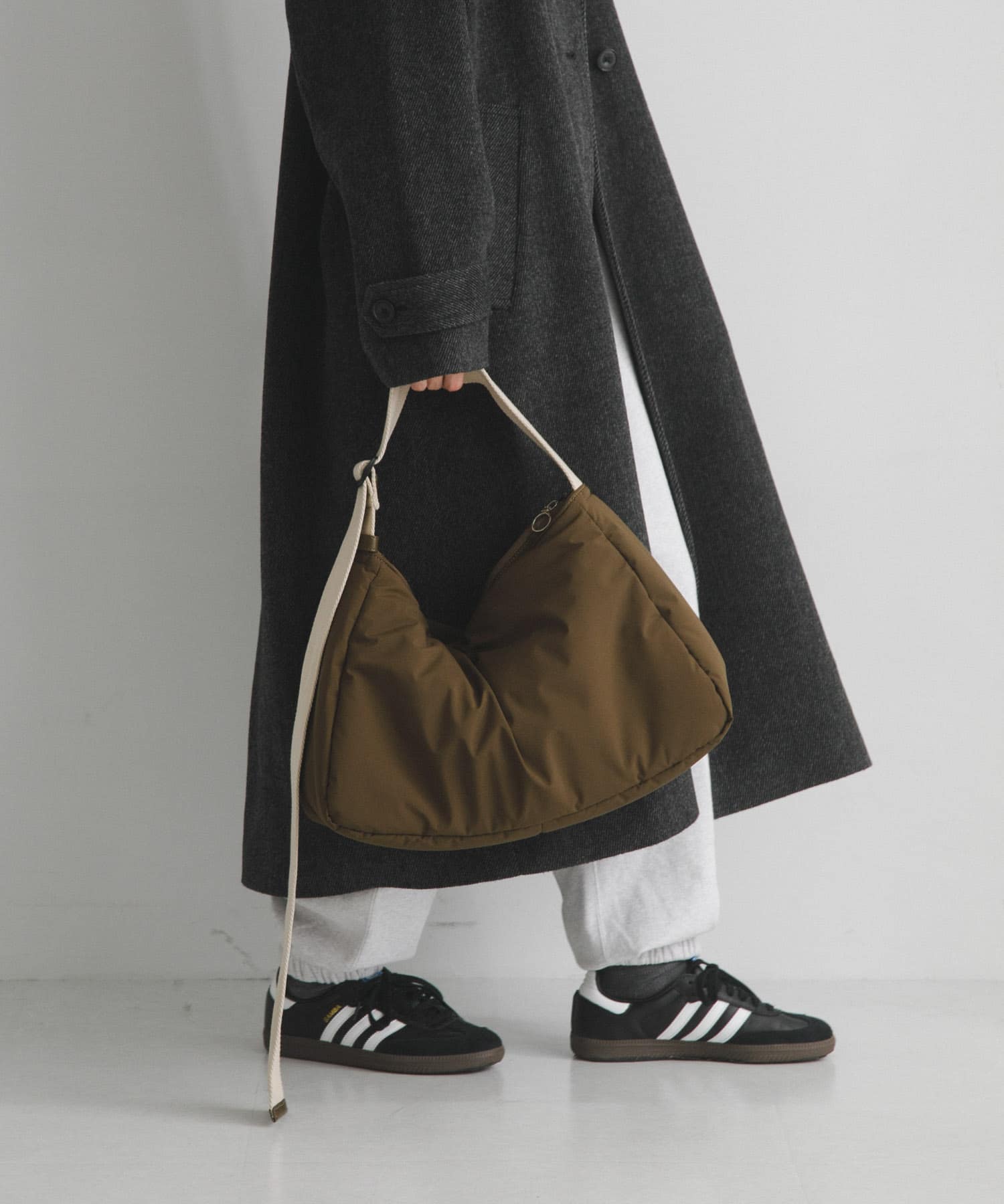 hun RODESKO　Pated Belt KHAKI one